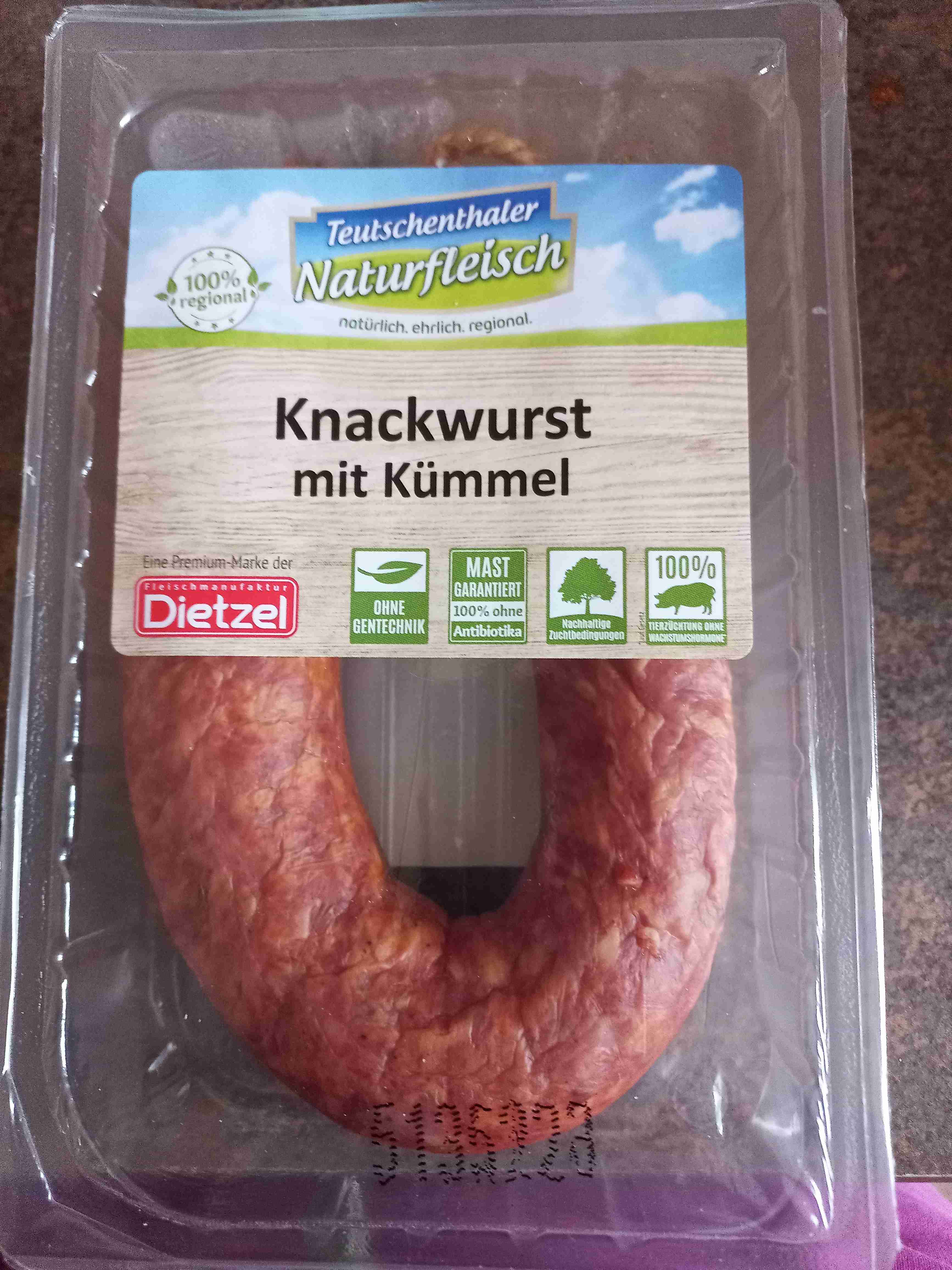Knackwurst Kümmel 