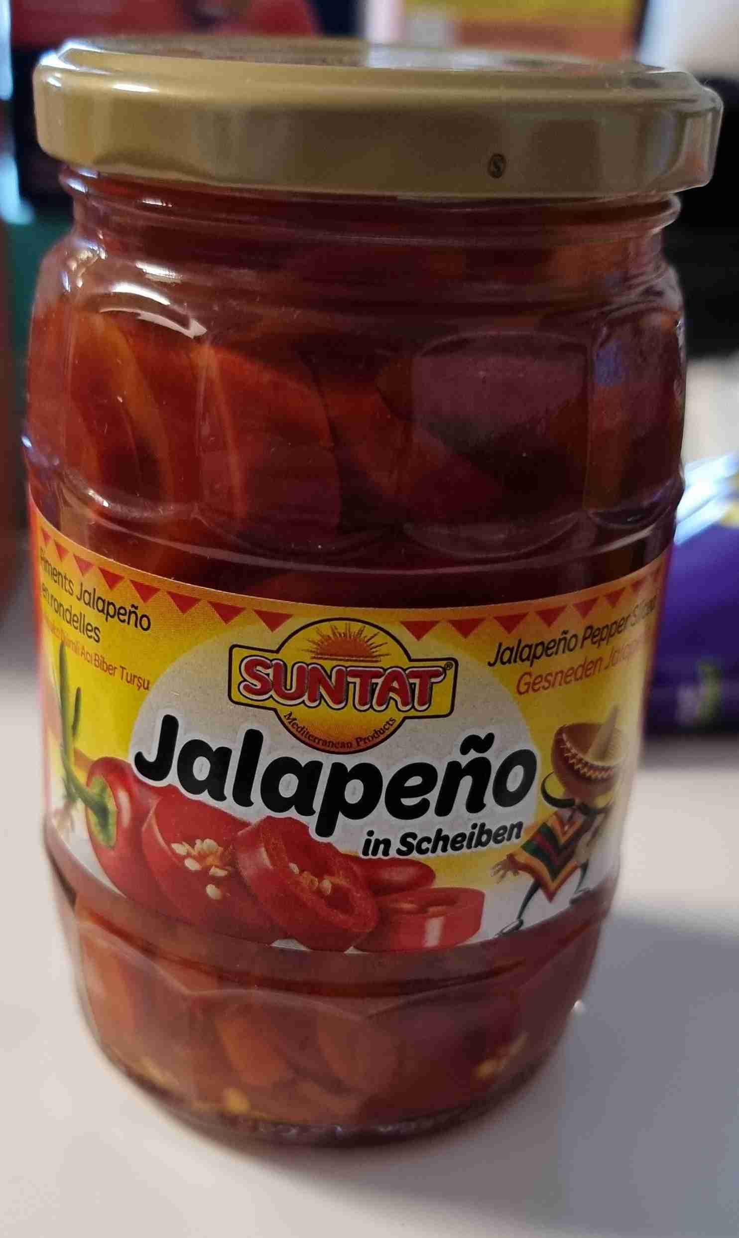 Jalapeño in Scheiben