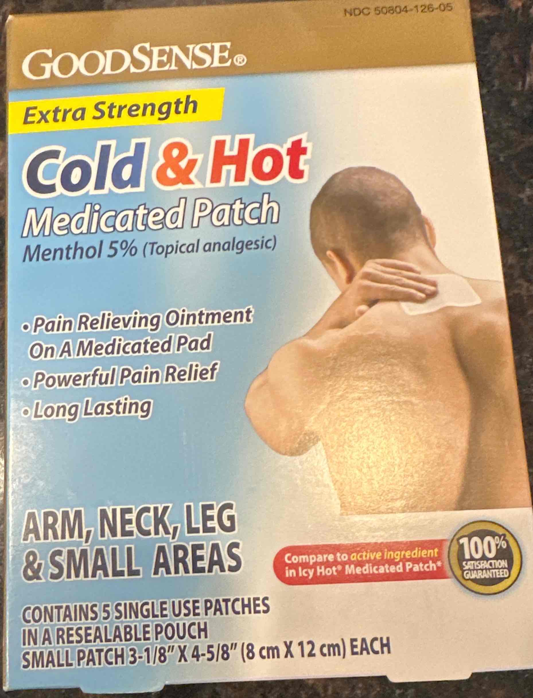 Hot and Cold Medicatedpatch