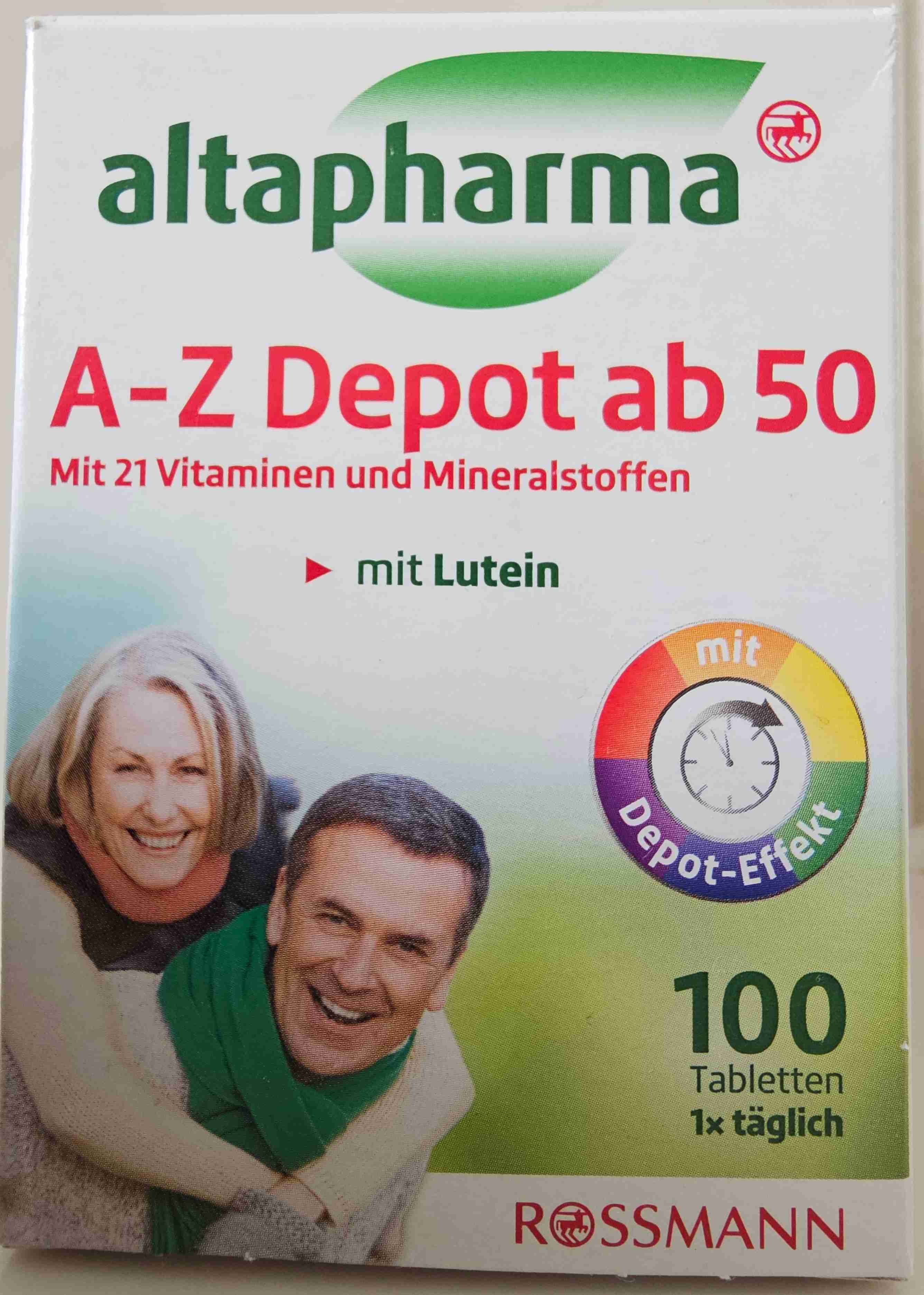 Vitamine A-Z Depot ab 50
