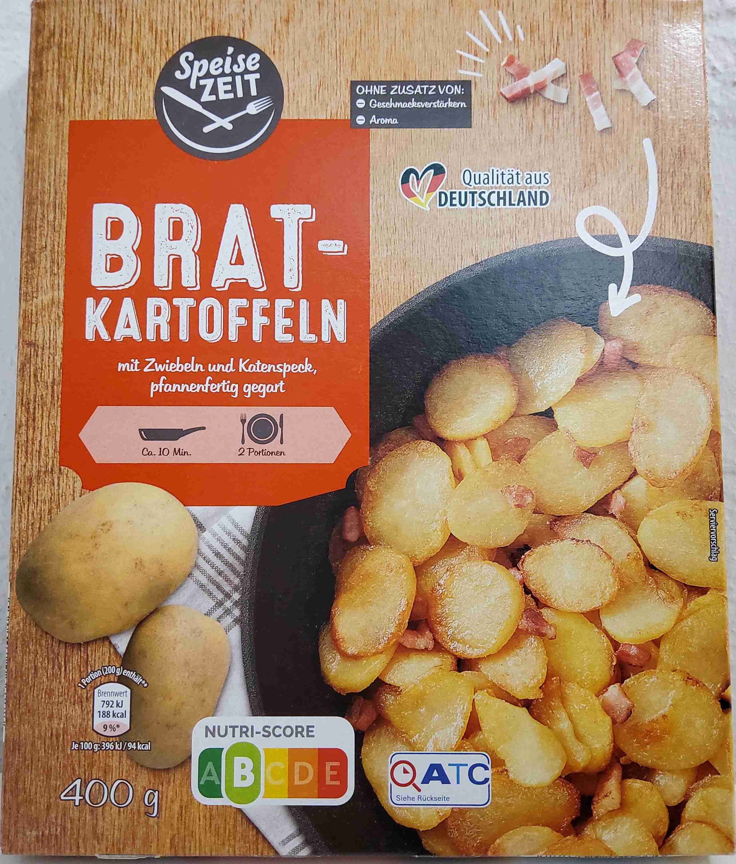 Bratkartoffeln mit Zwiebeln & Speck