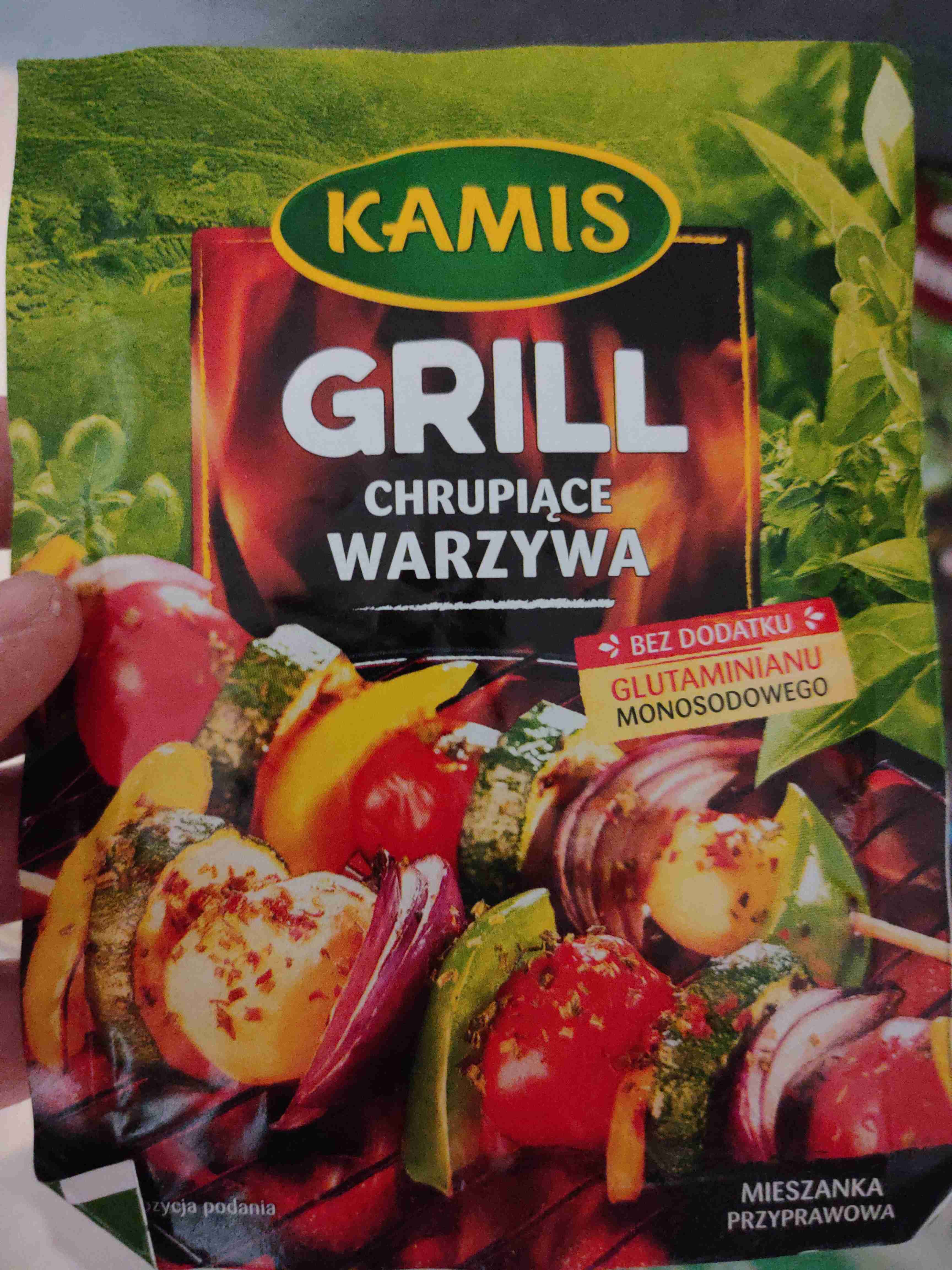 Grill chrupiące warzywa