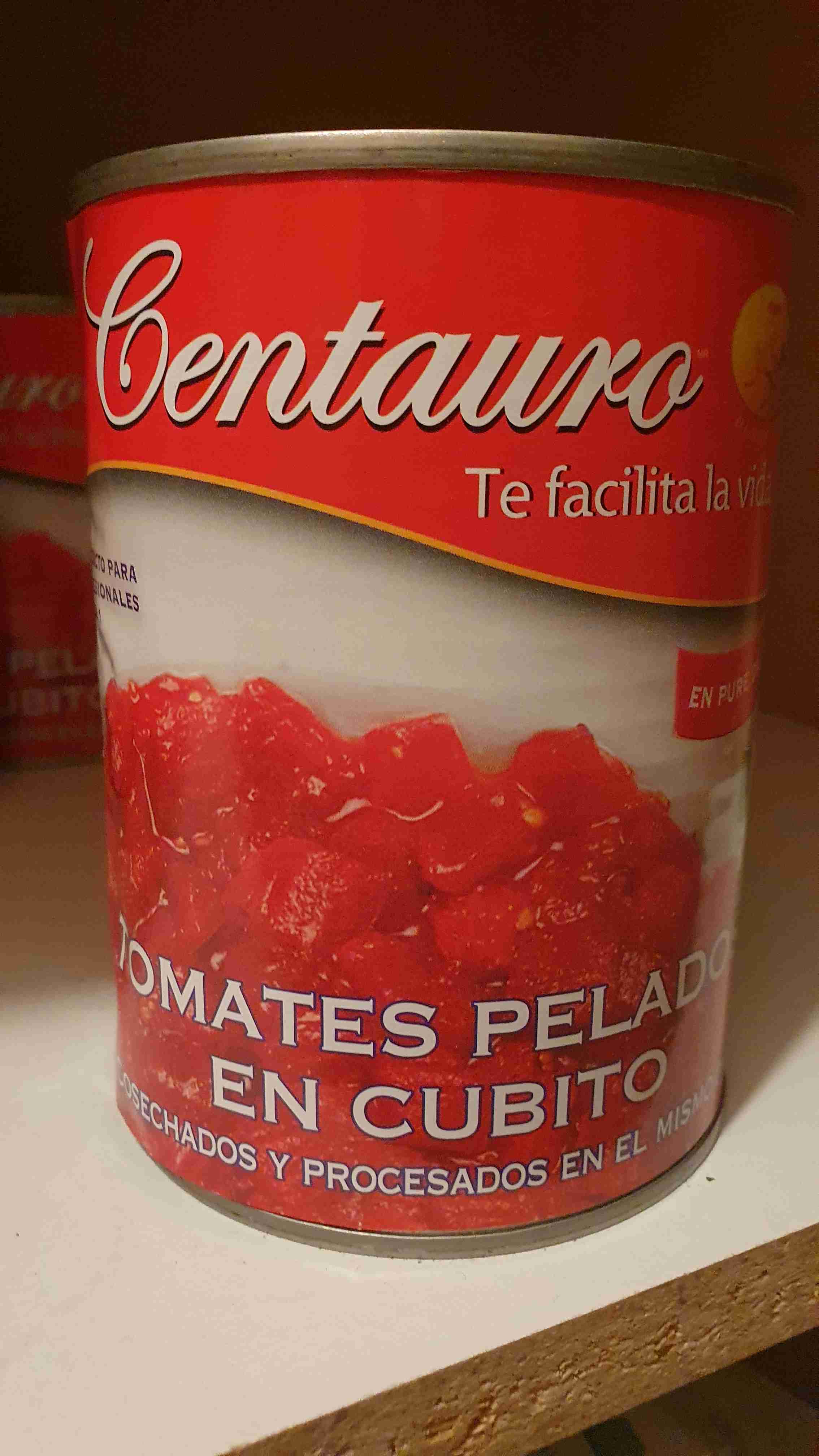Tomate pelado cubitos