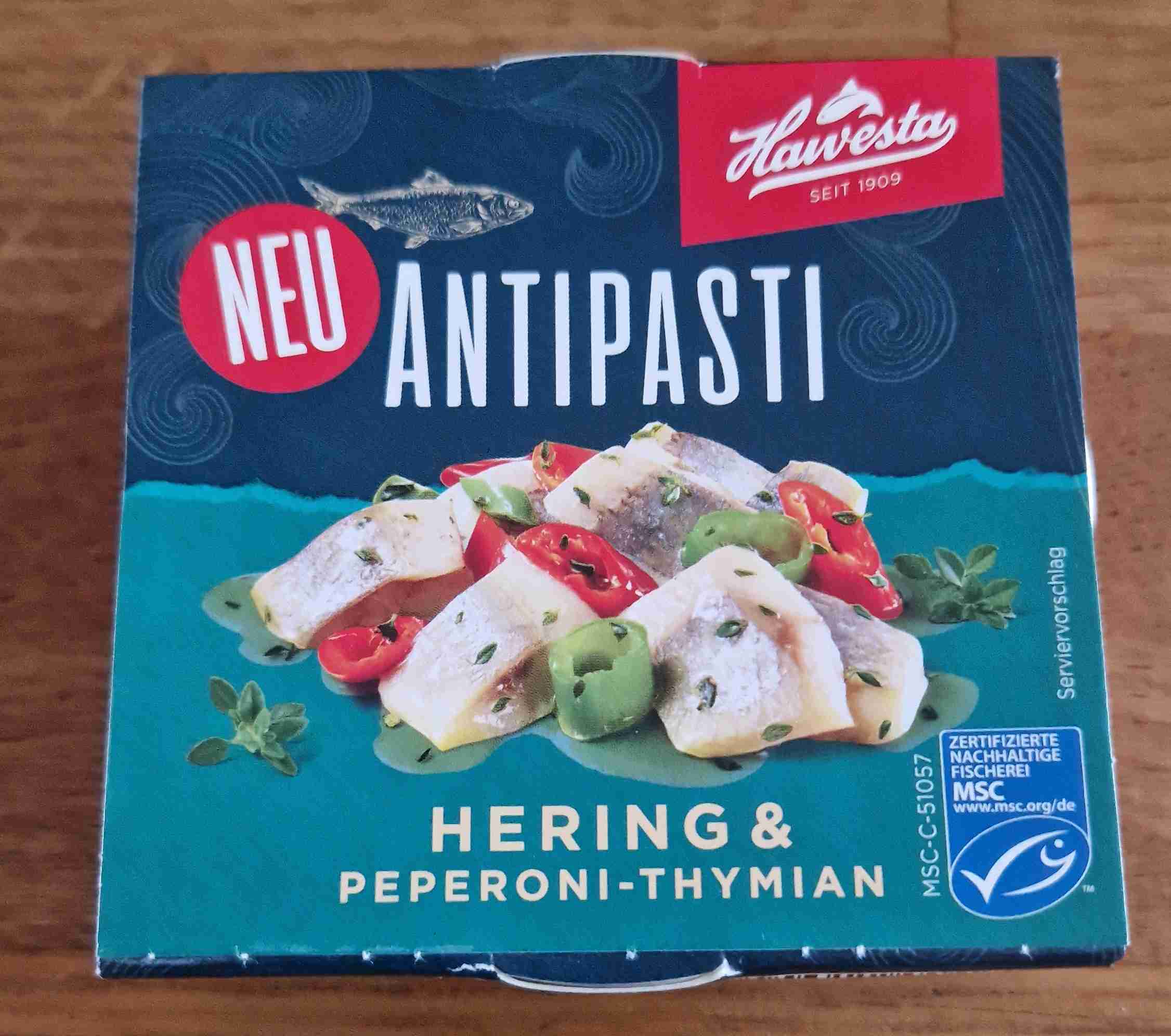 Antipasti Hering &Peperoni-Thymian