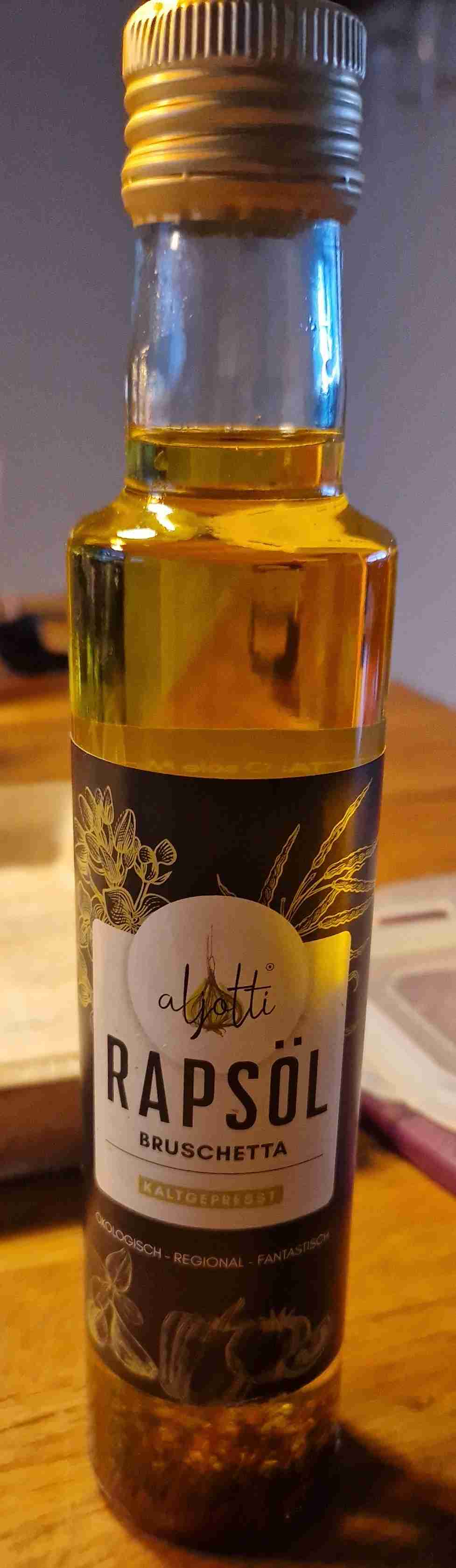 Rapsöl Bruschetta