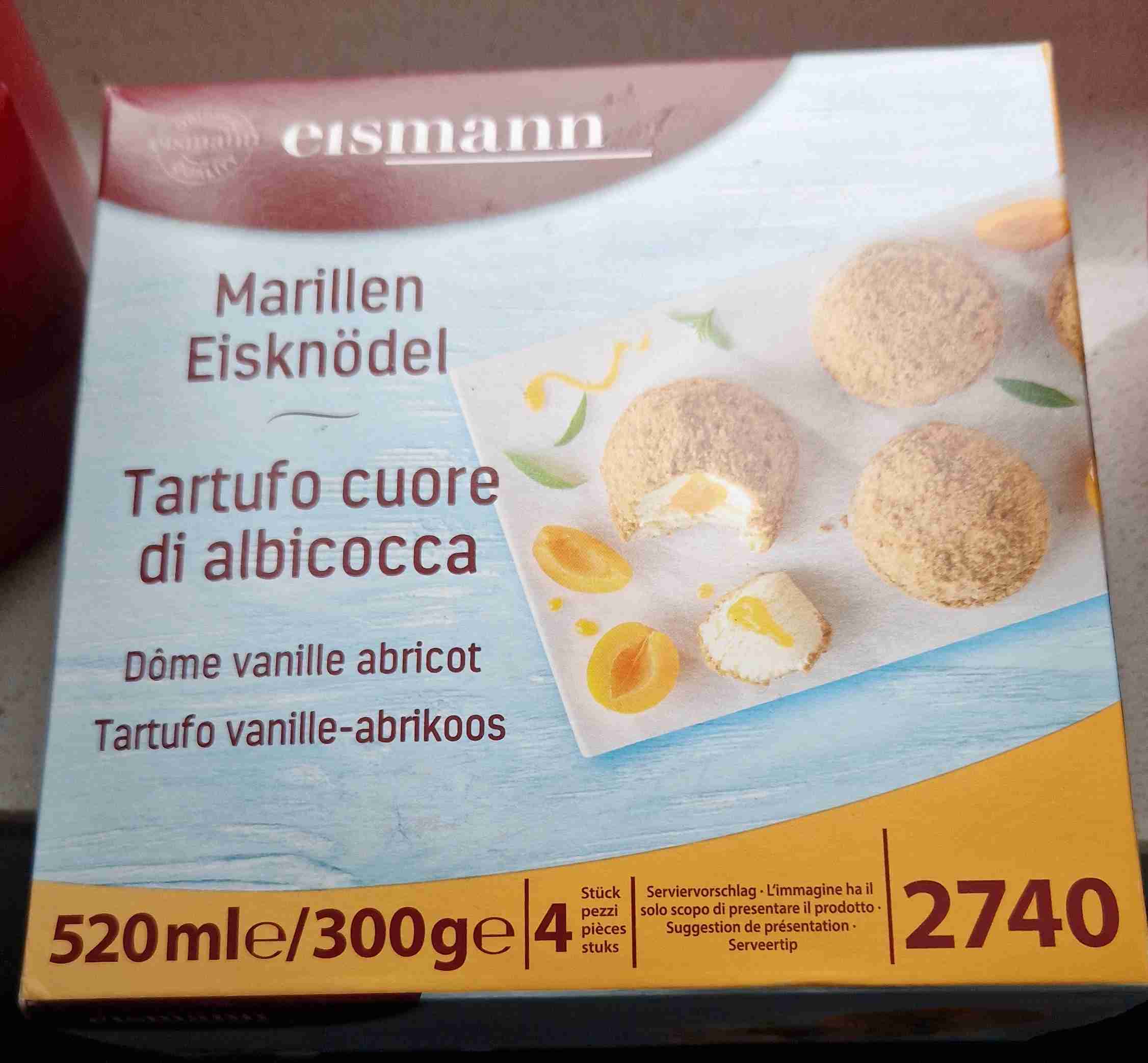 Marillen Eisknödel