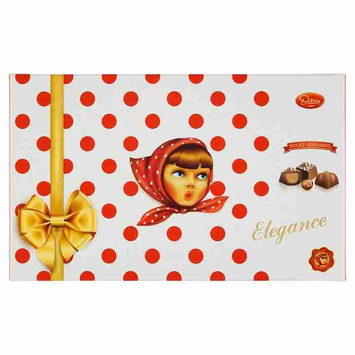 Elegance. Mix bonbons from Milk chocolate with filling 43%