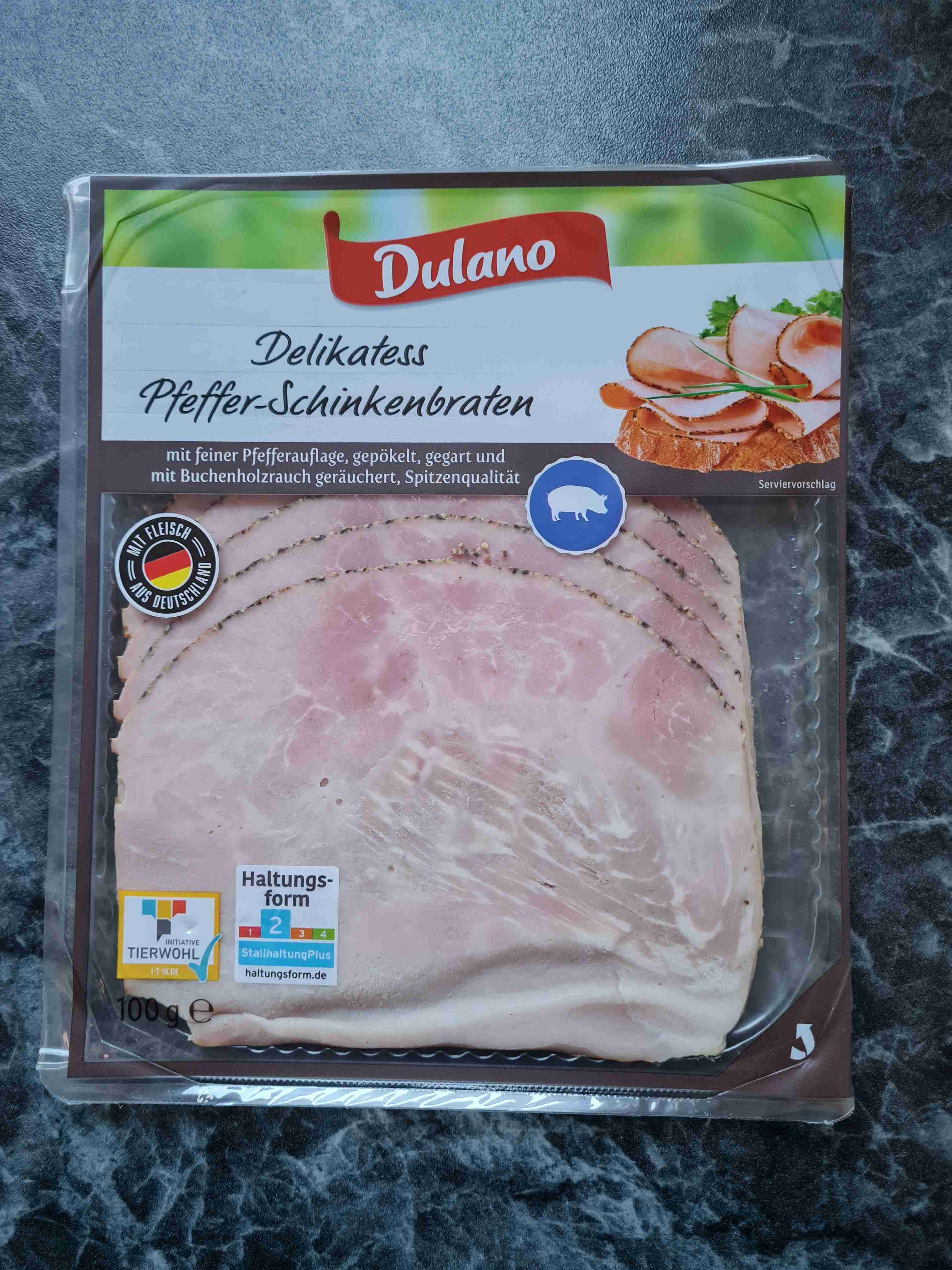 Delikatess Pfeffer-Schinkenbraten