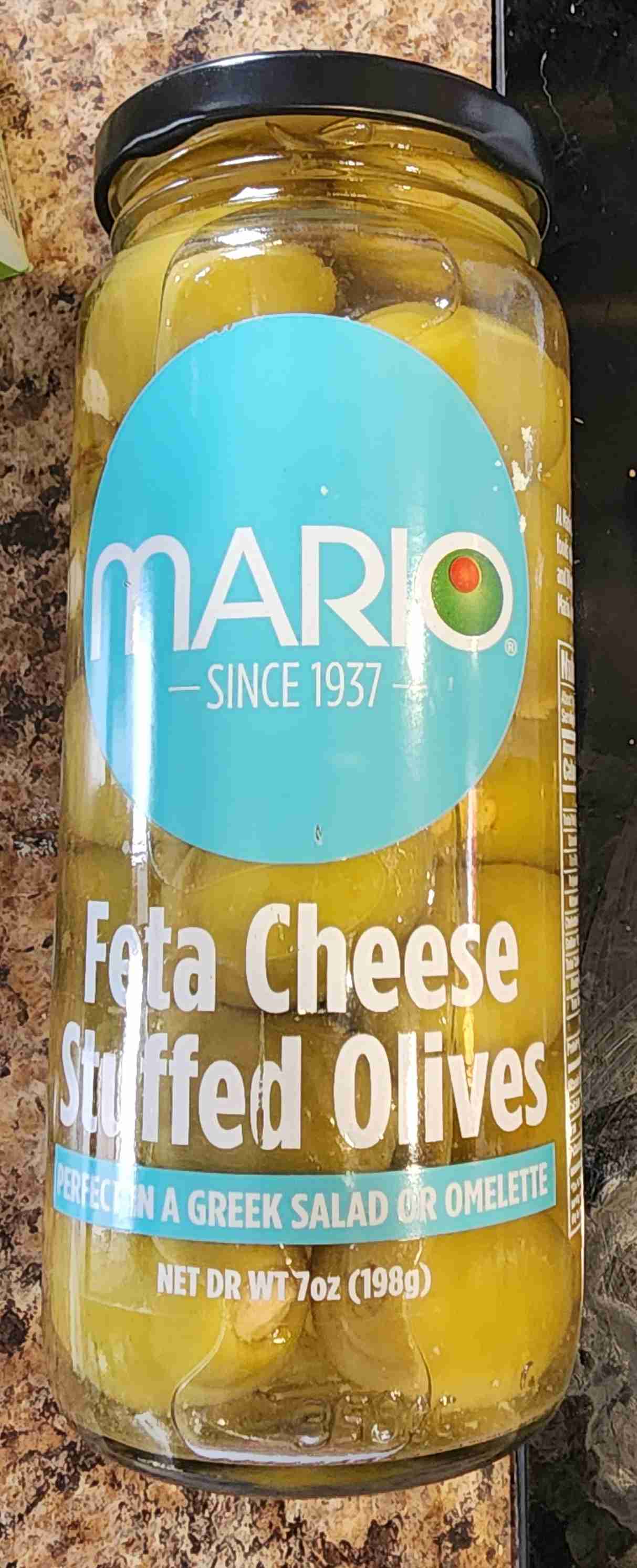 Feta Cheese Stuffed Olives