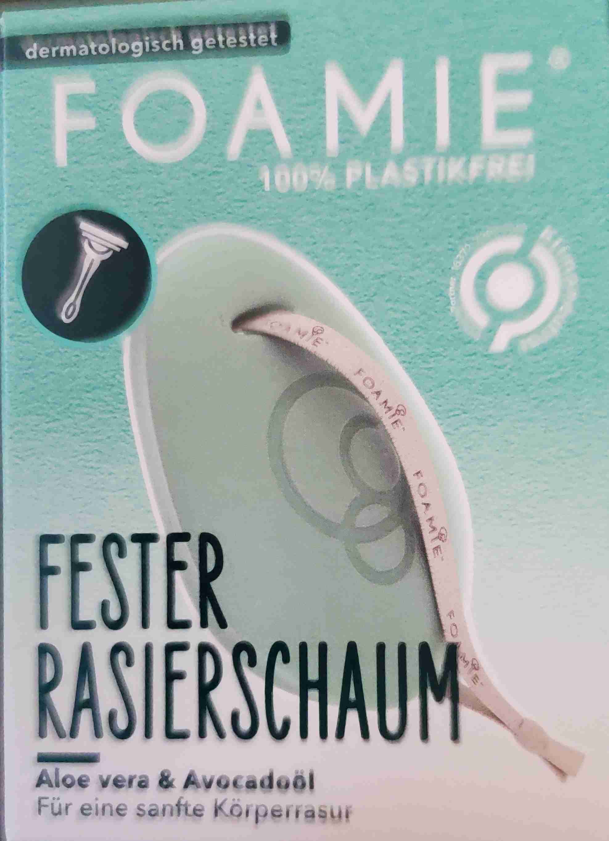 Foamie fester Rasierschaum