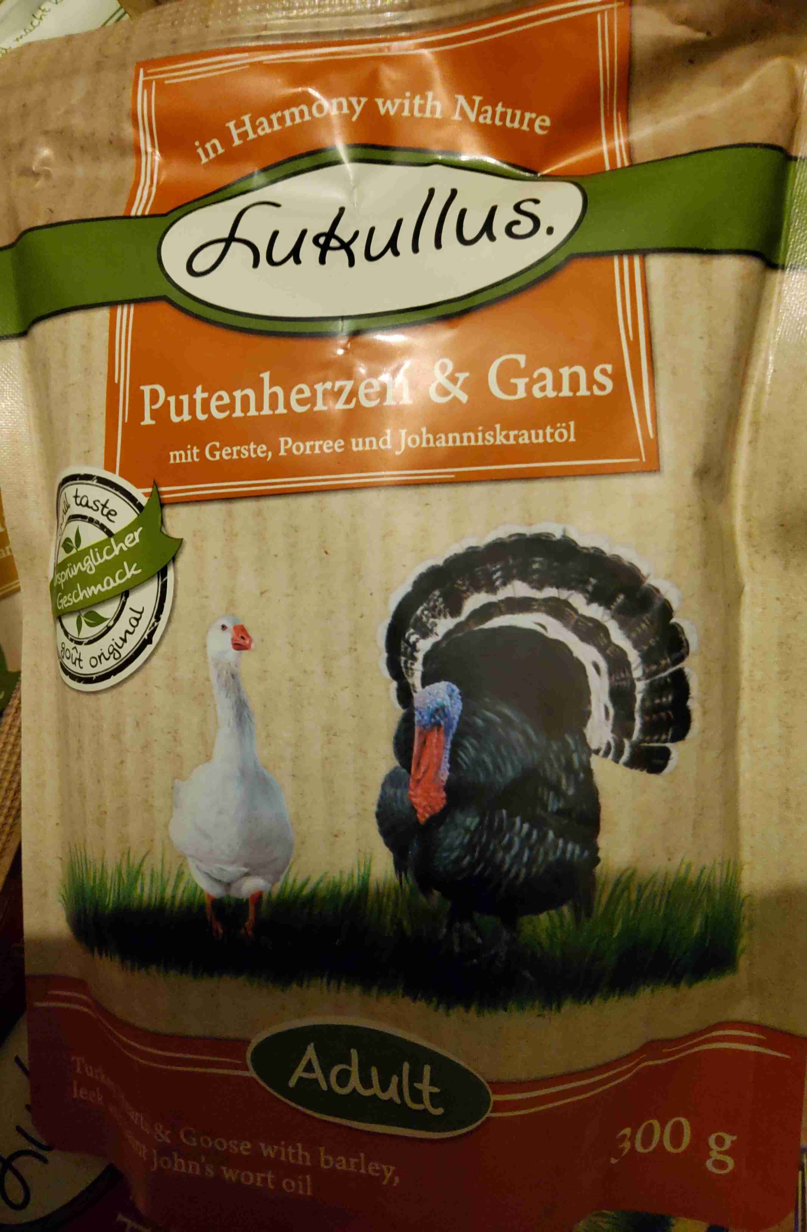 Lukullus Putenherzen und Gans