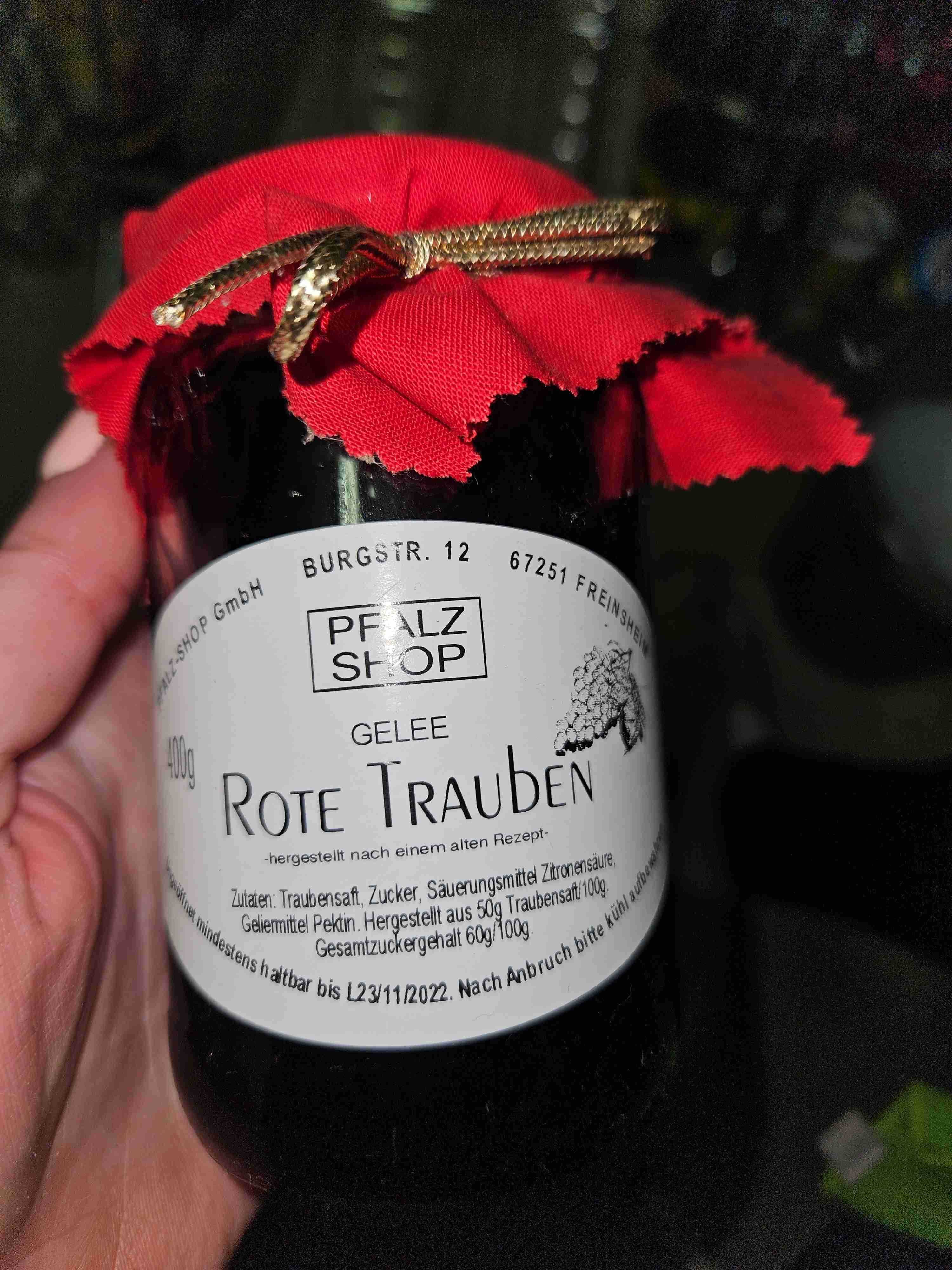 Traubengelee rot