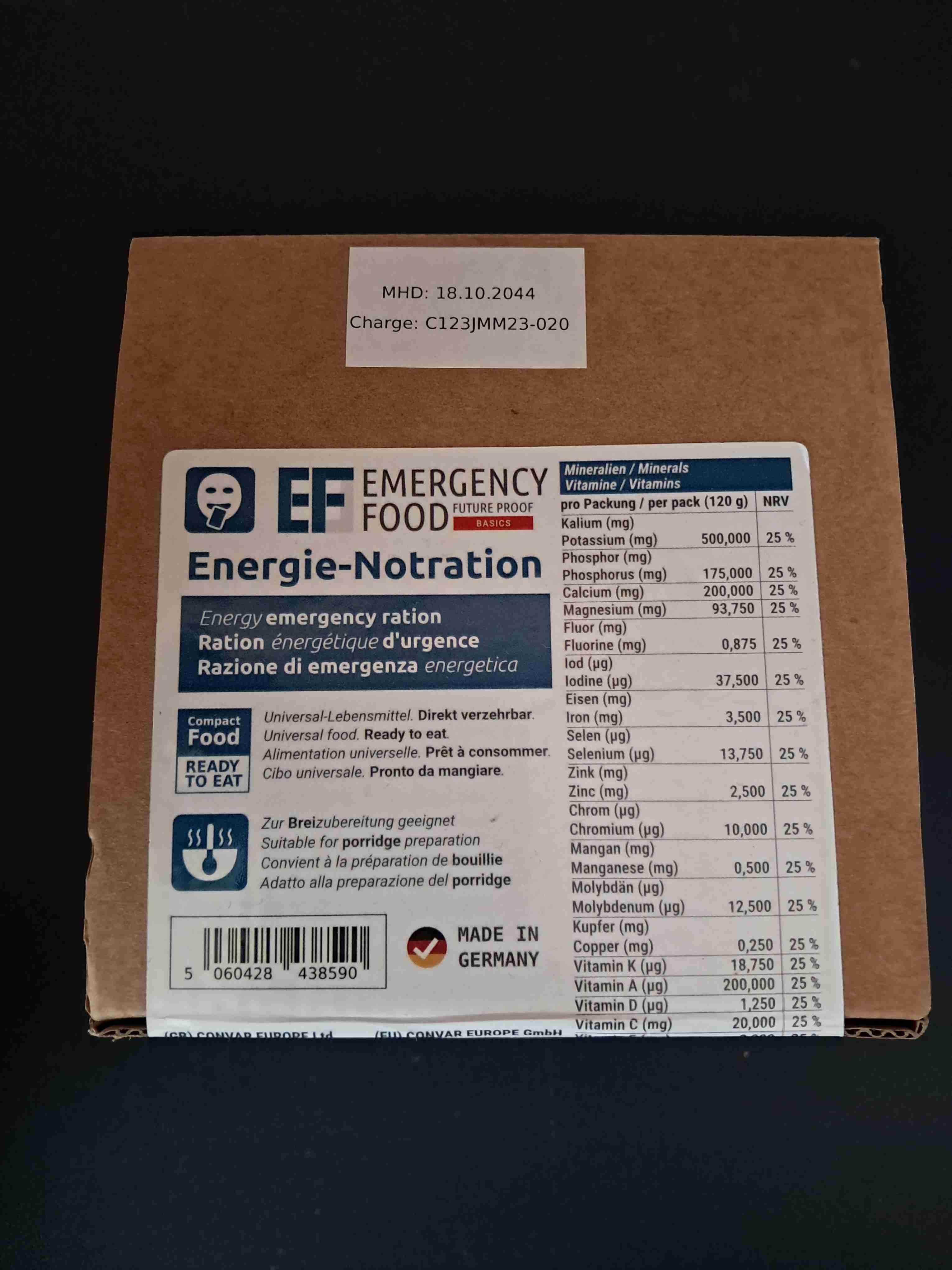 Energie-Notration