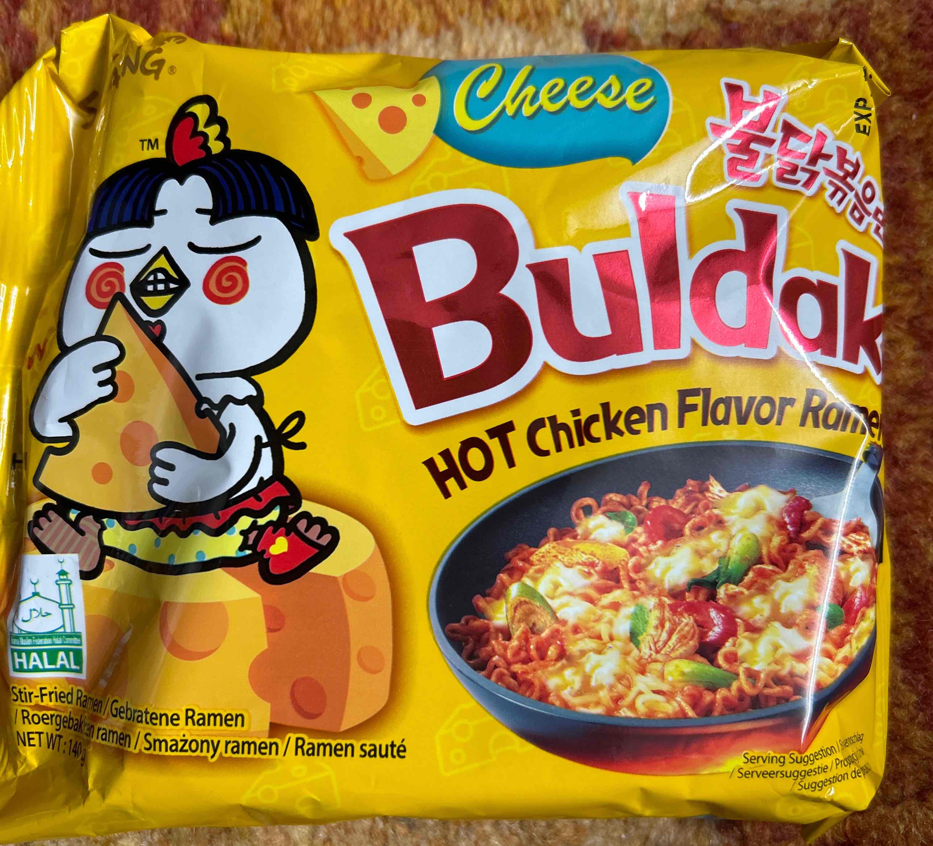 HOT Chicken Flavor Ramen Cheese