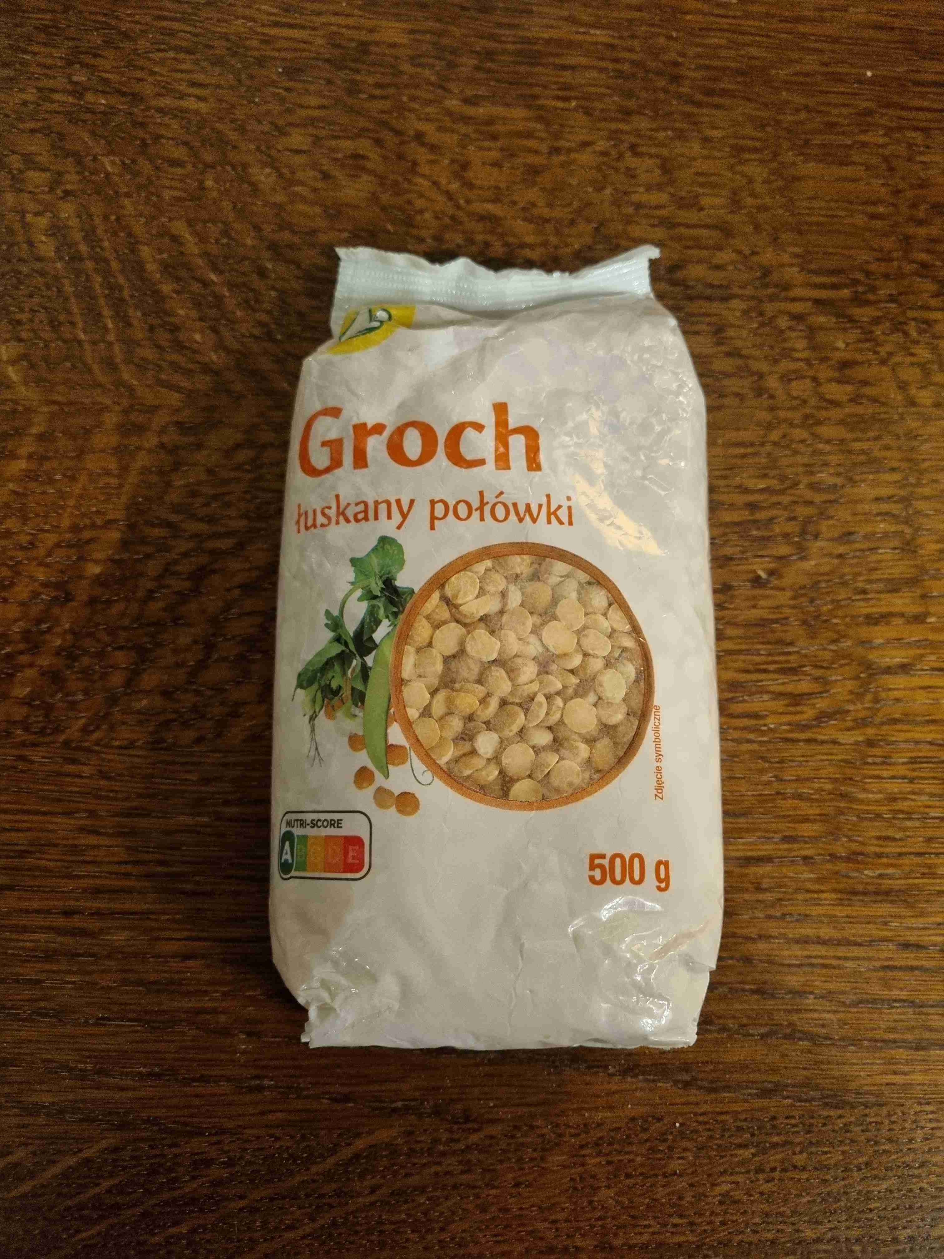 Groch łuskany połówki 