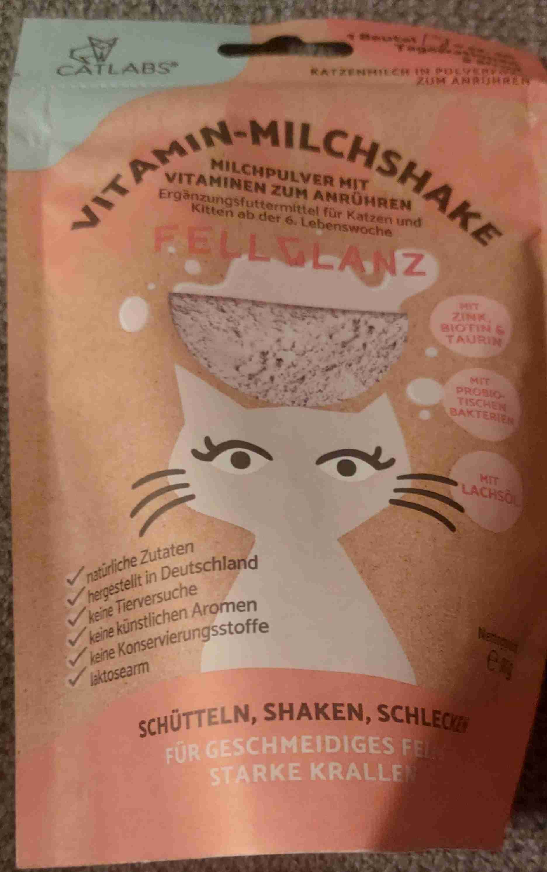 Vitamin-Milchshake Fellglanz