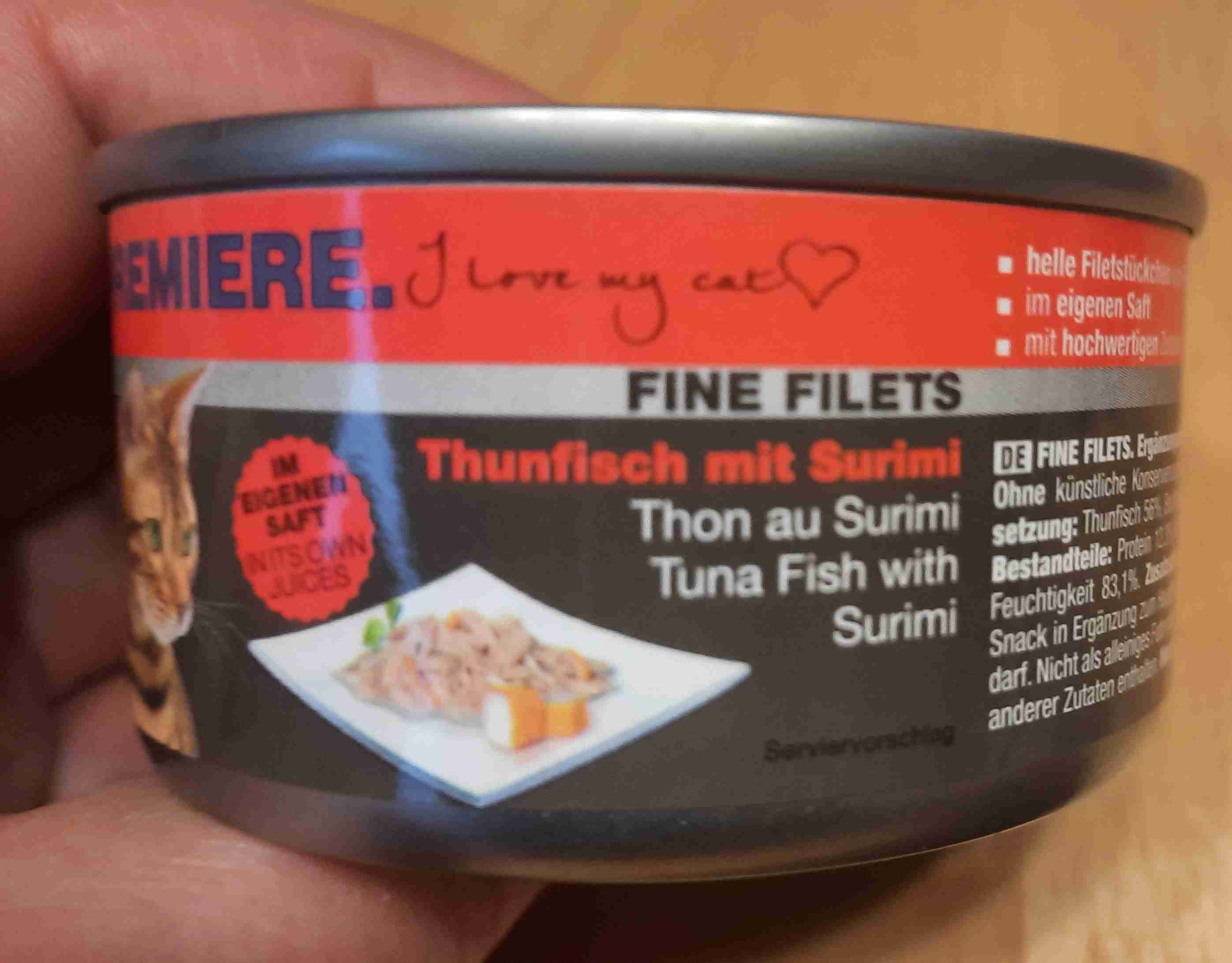 Fine Filets  Thunfisch mit Surimi 