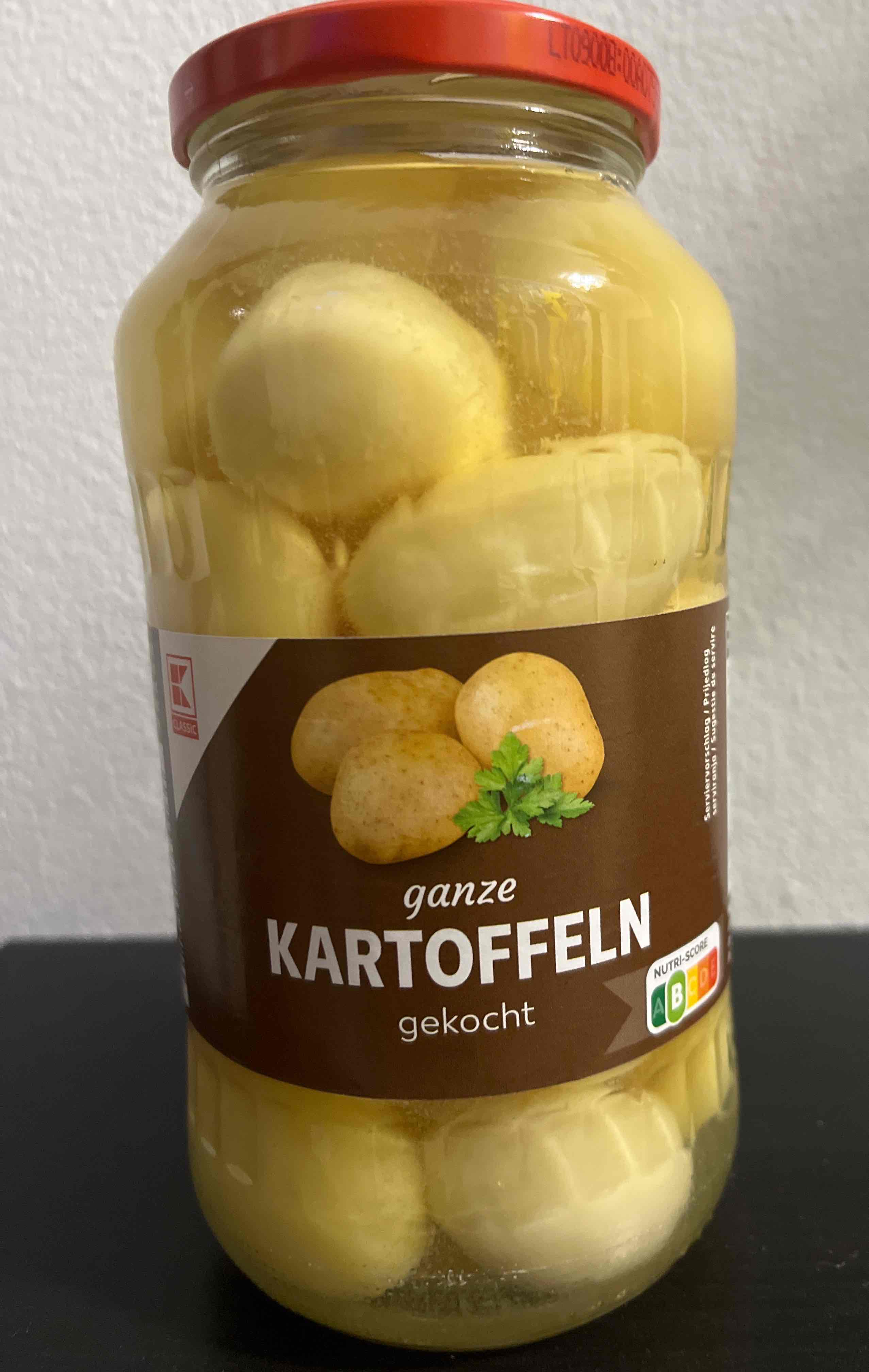 Ganze Kartoffeln, gekocht