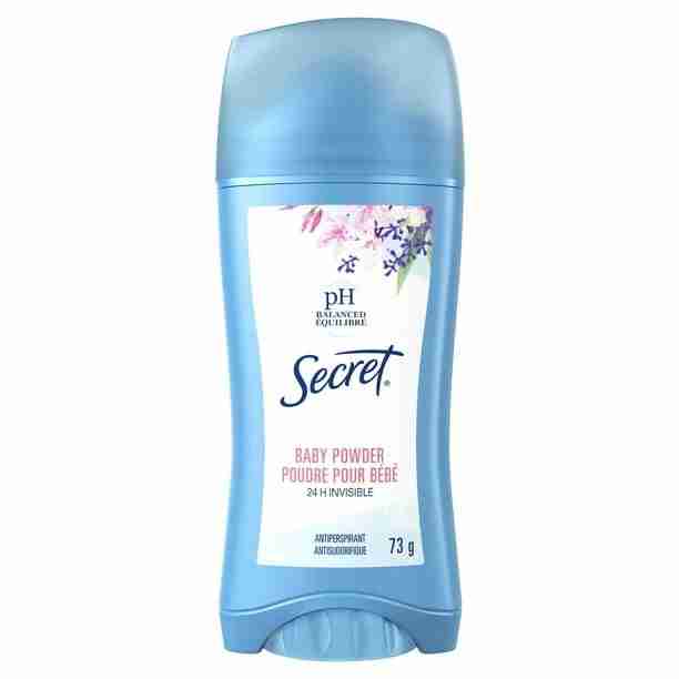 Baby powder antiperspirant 