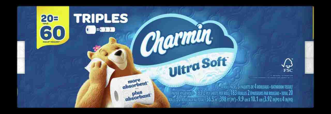 Ultra soft toilet paper 