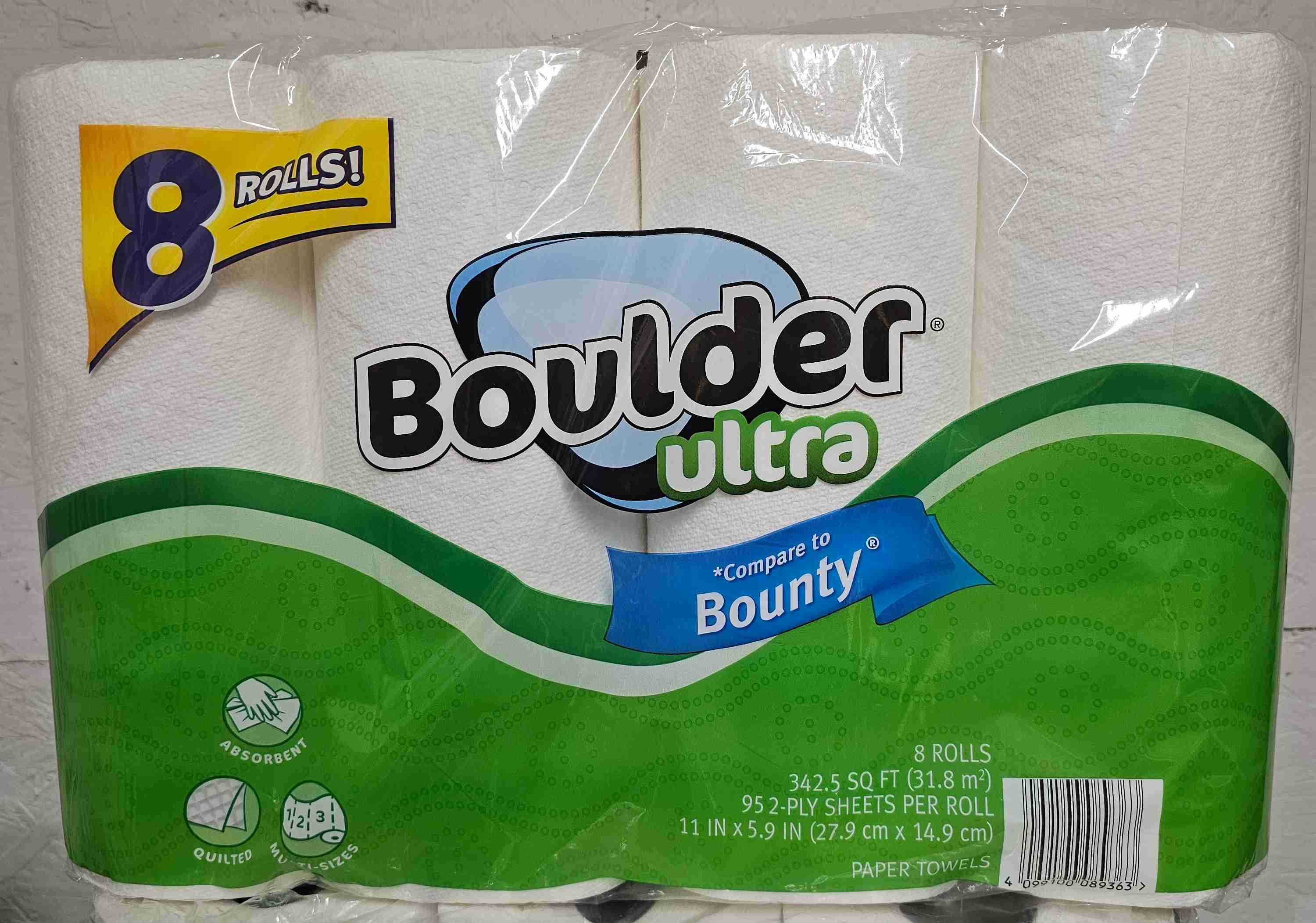 Paper towels 8 rolls