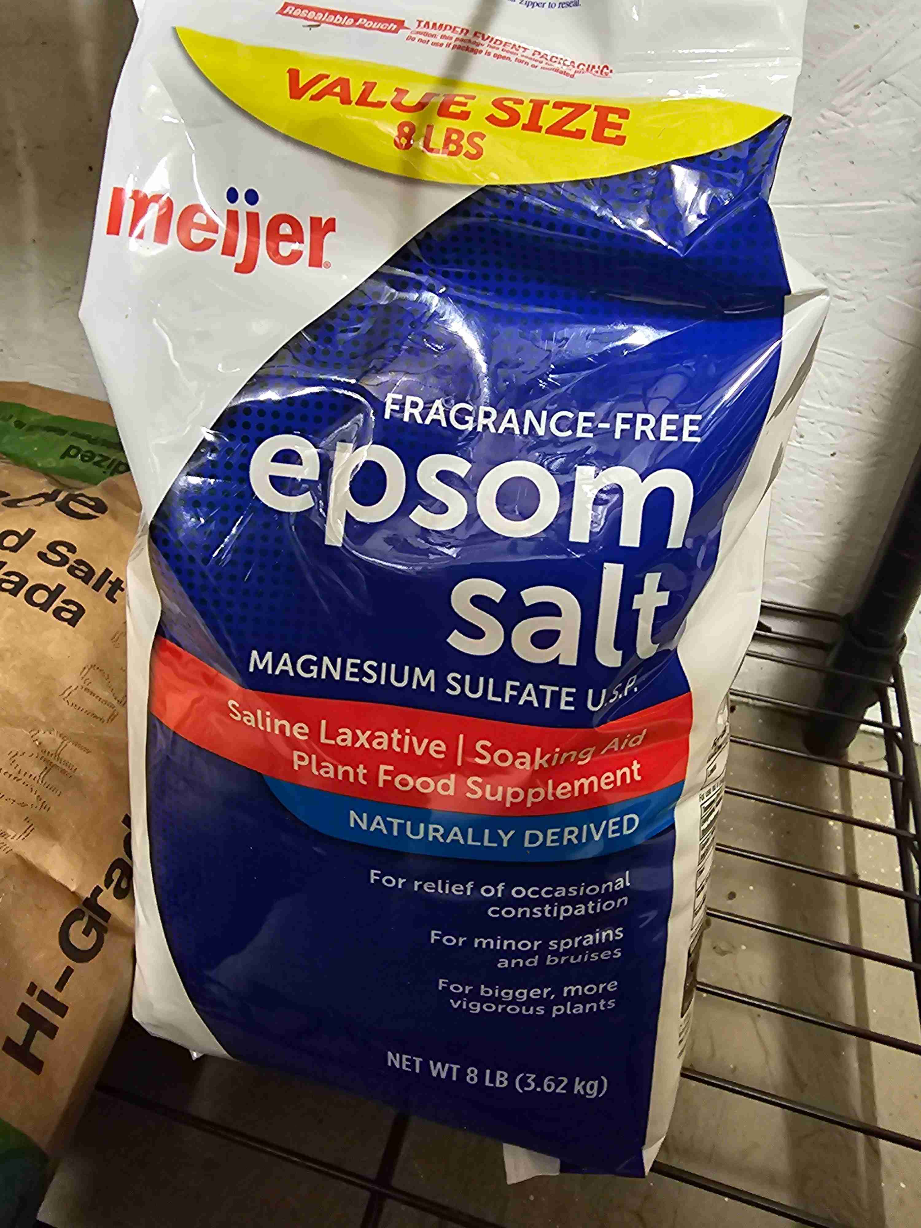 Epsom salt 8 lb
