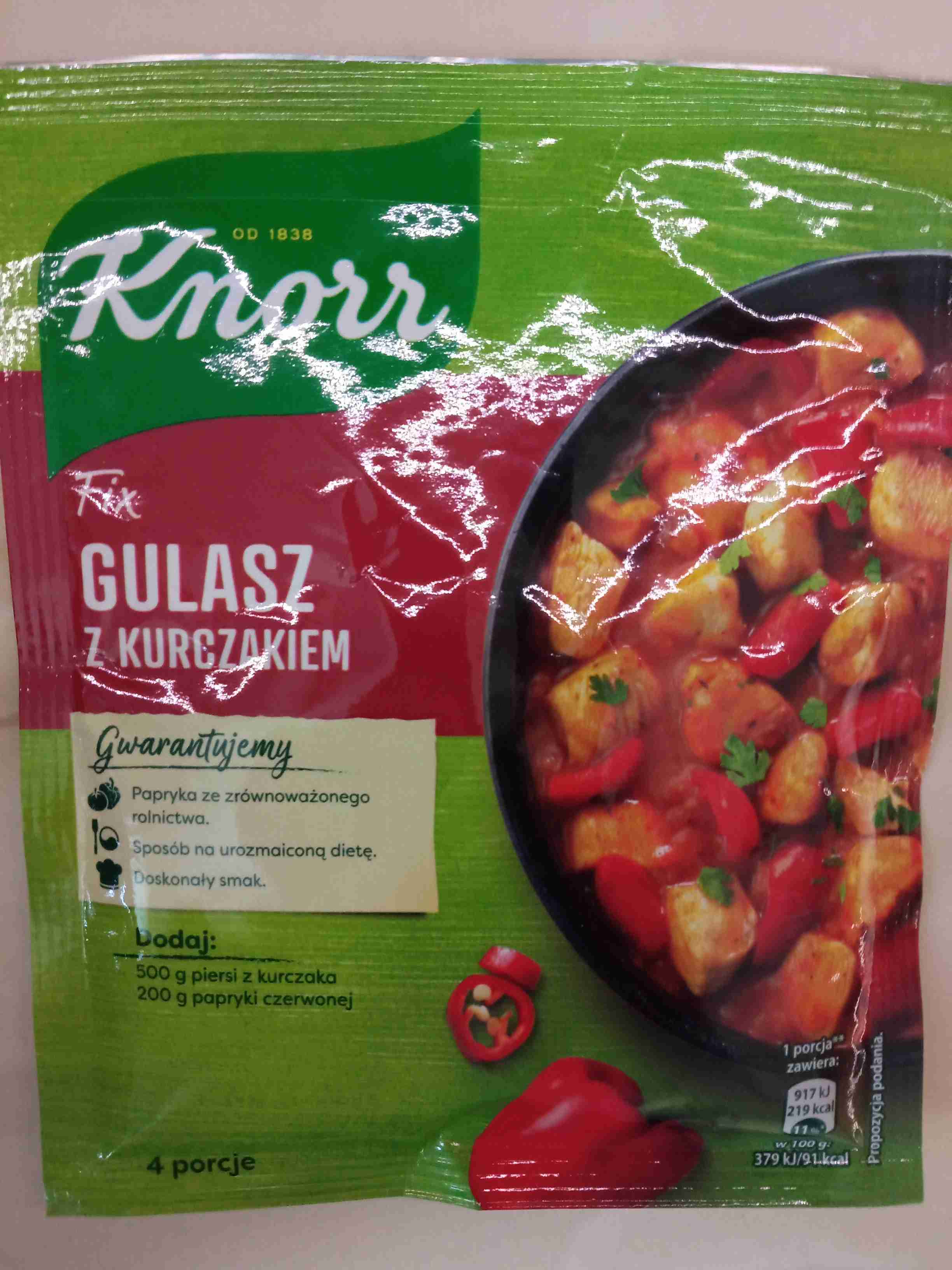Fix gulasz z kurczakiem