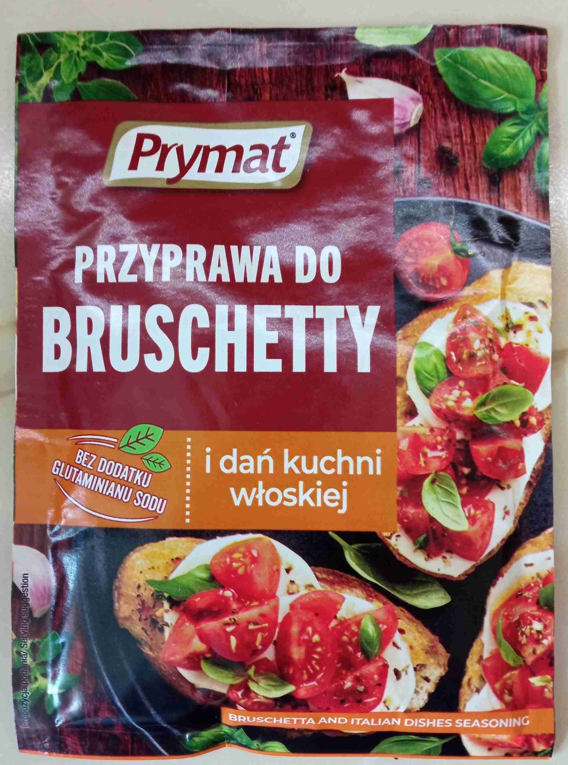 Przyprawa do bruschetty i dań kuchni włoskiej