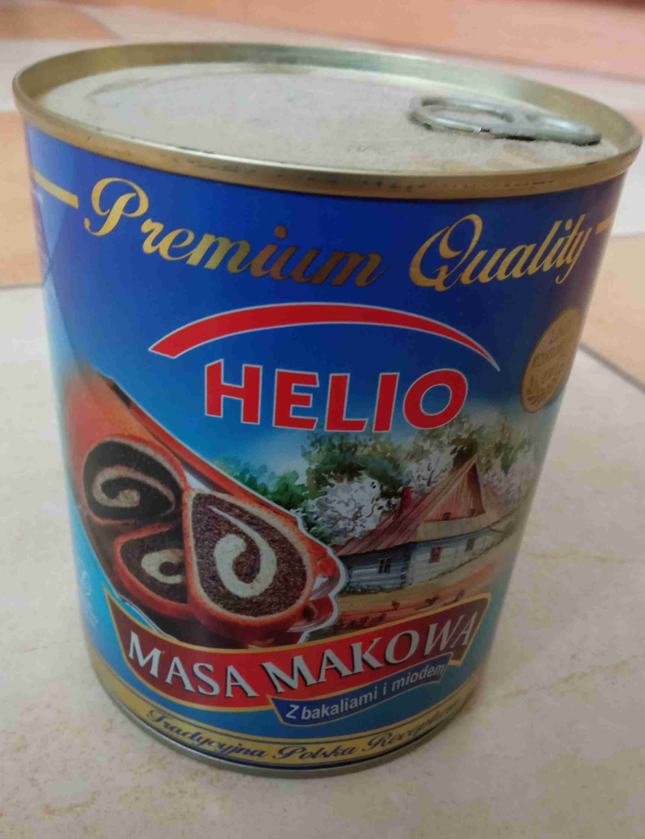 Masa makowa z bakaliami i miodem