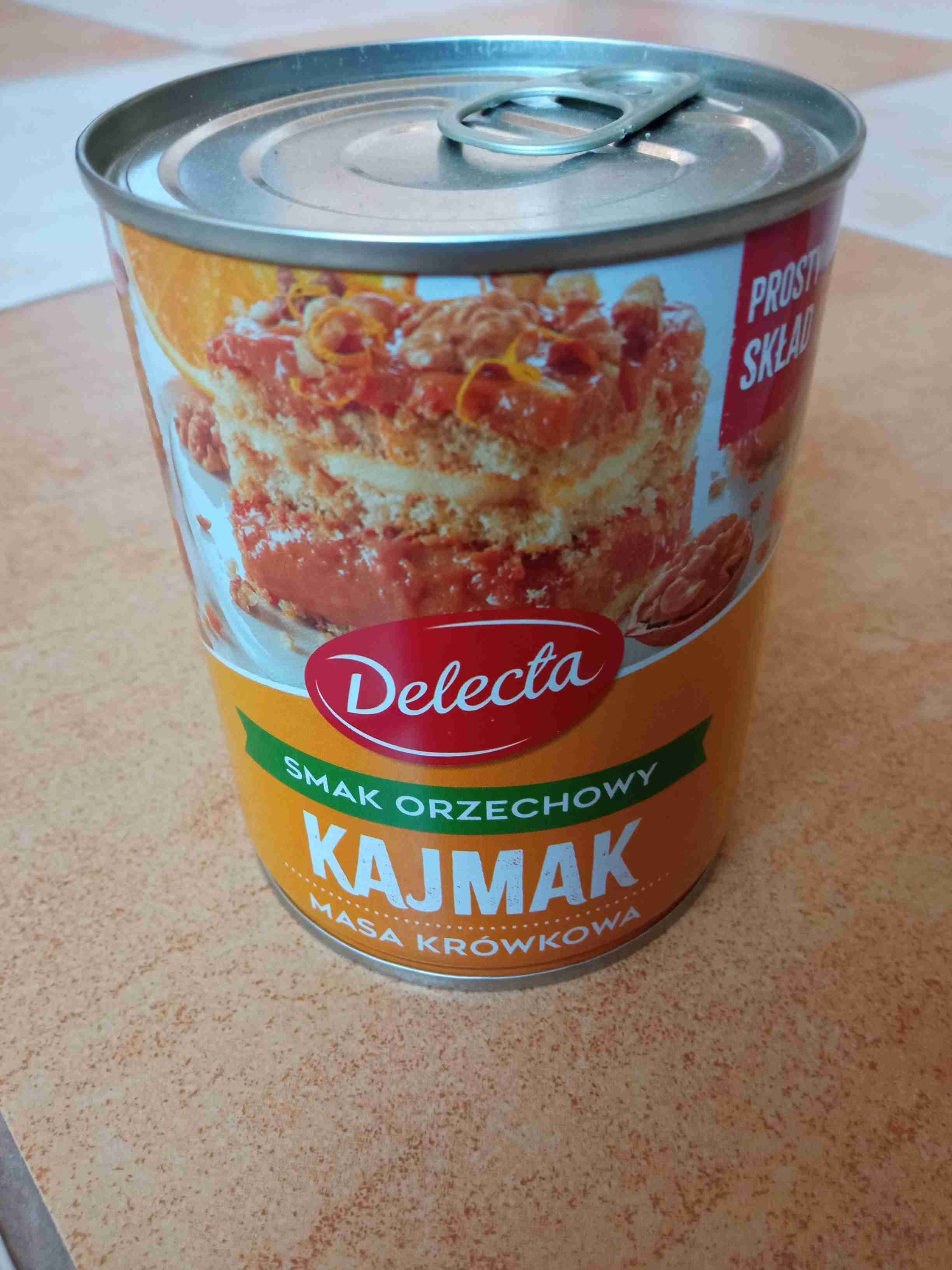 Kajmak masa krówkowa o samaku orzechowym
