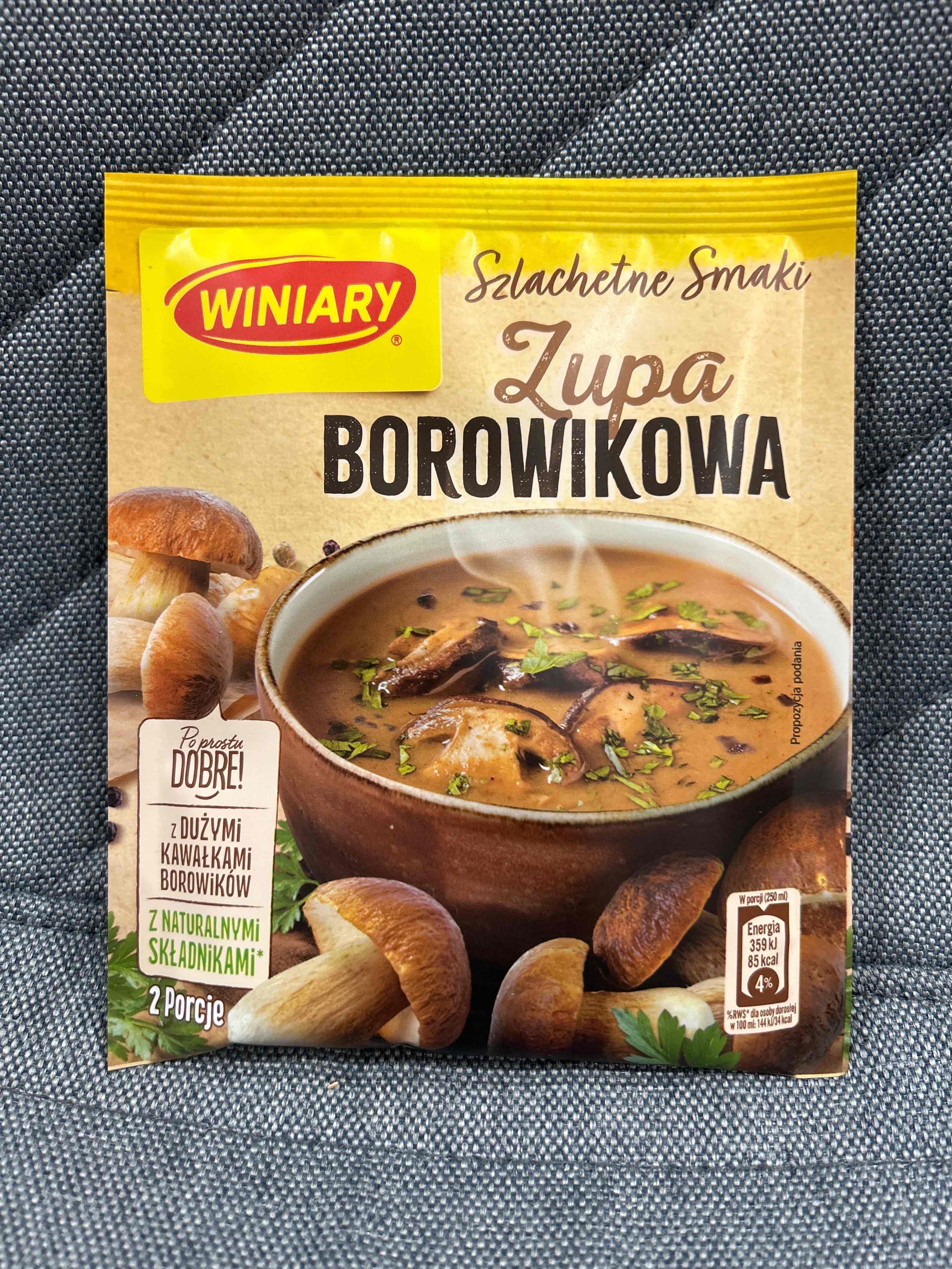 Zupa borowikowa