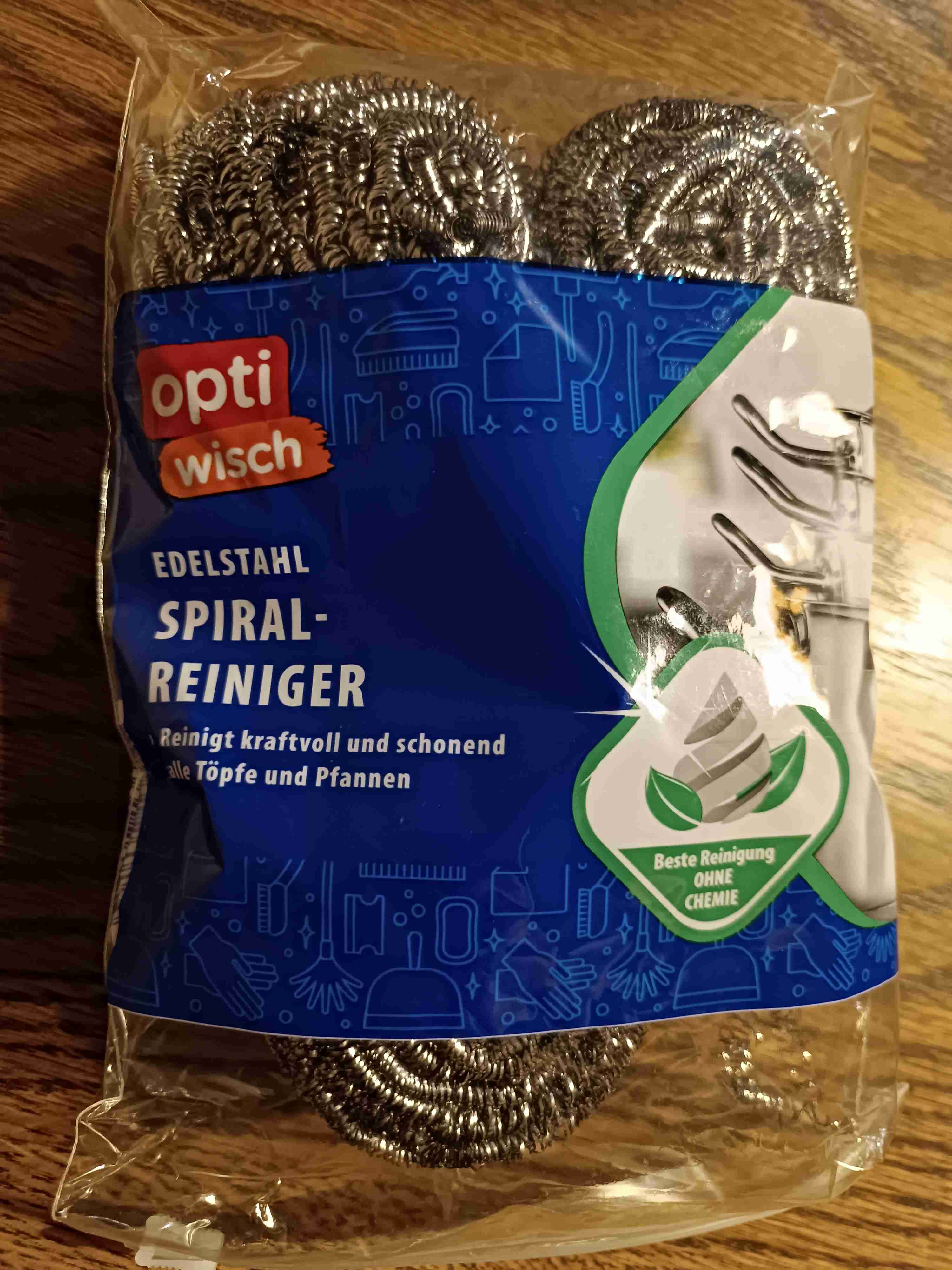 Edelstahl Spiralreiniger