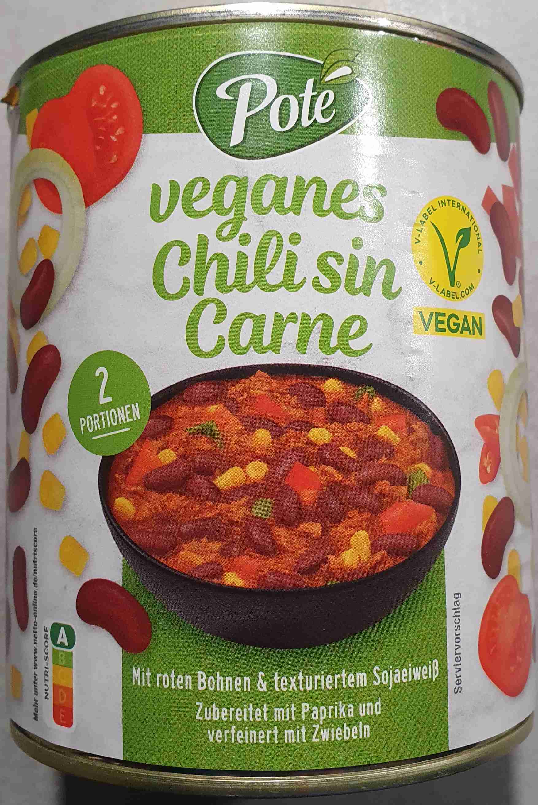 veganes Chili sin Carne