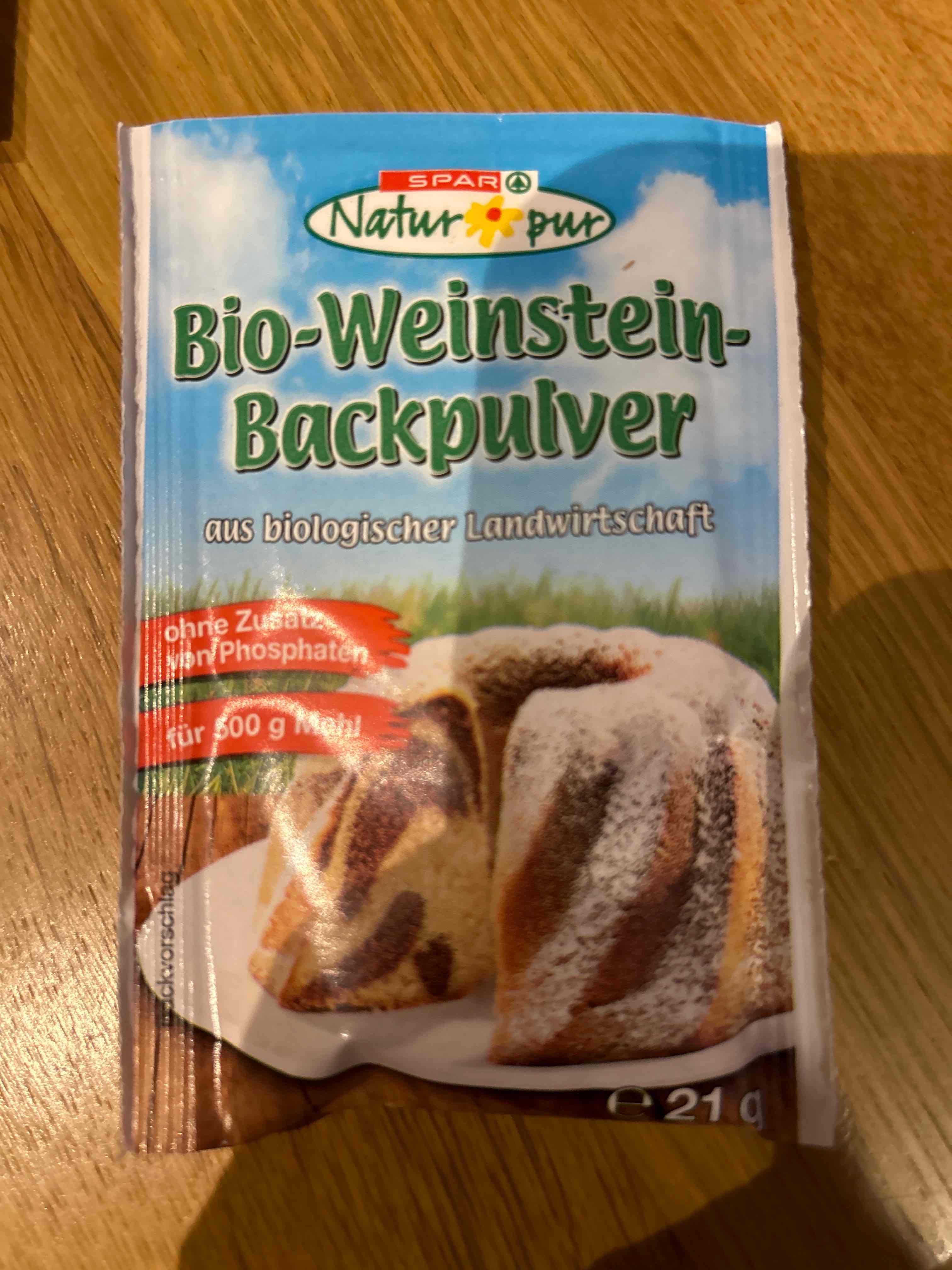Bio-Weinstein-Backpulver