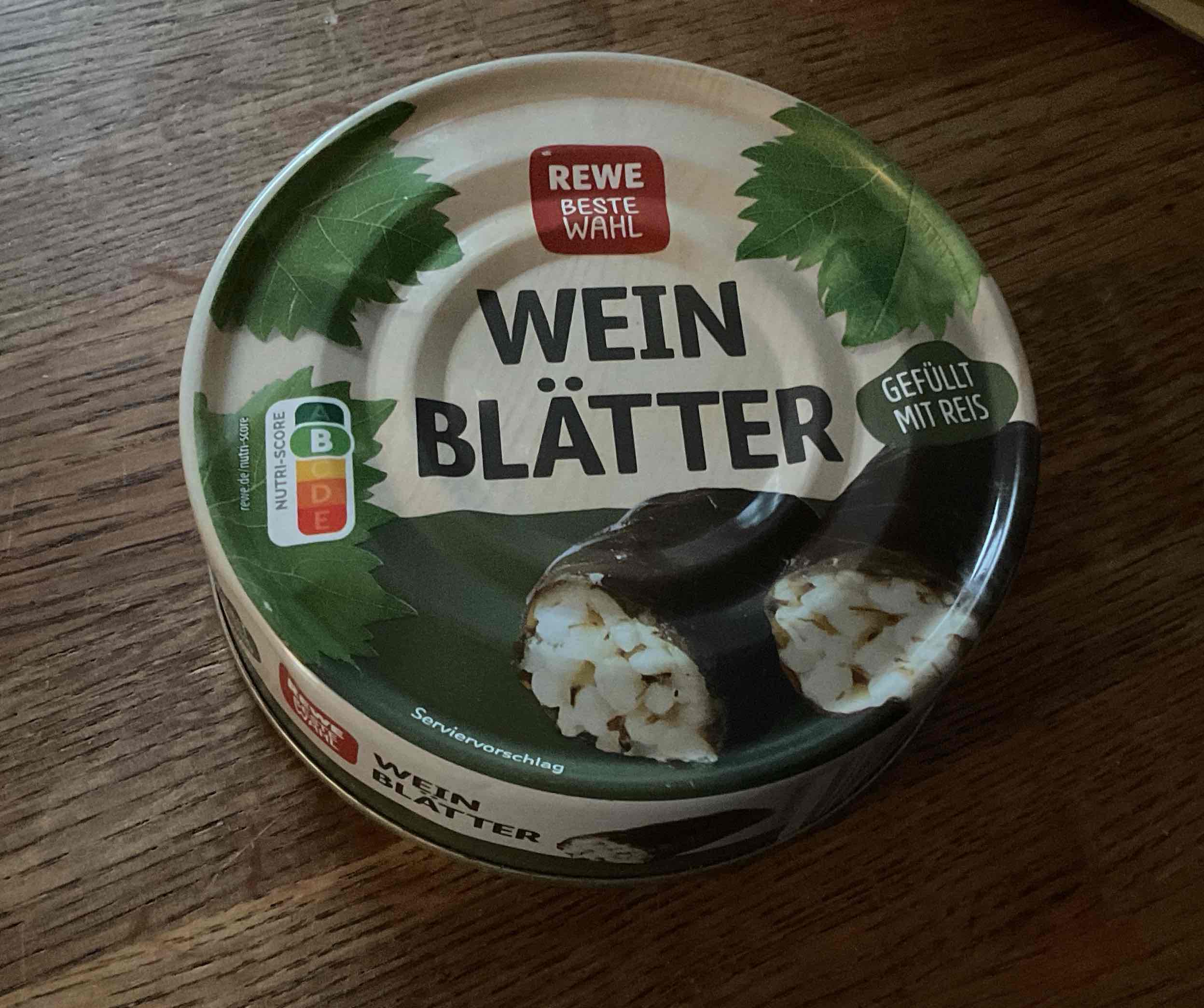 Weinblätter gefüllt mit Reis