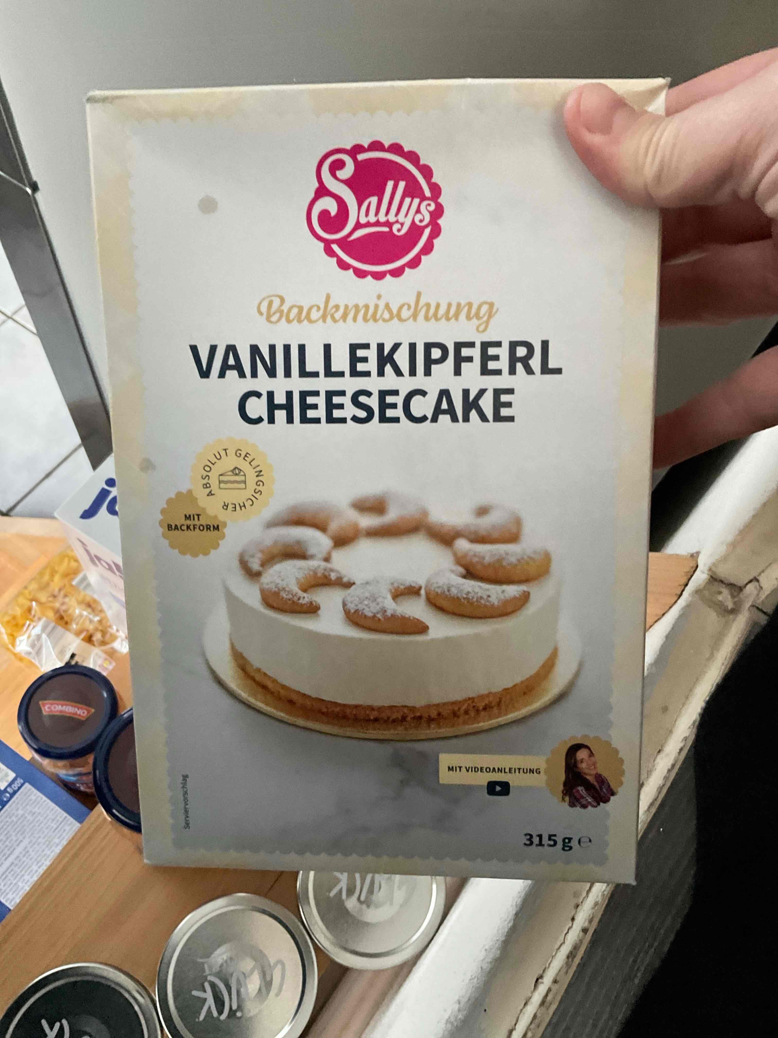 Vanillekipferl cheescake 