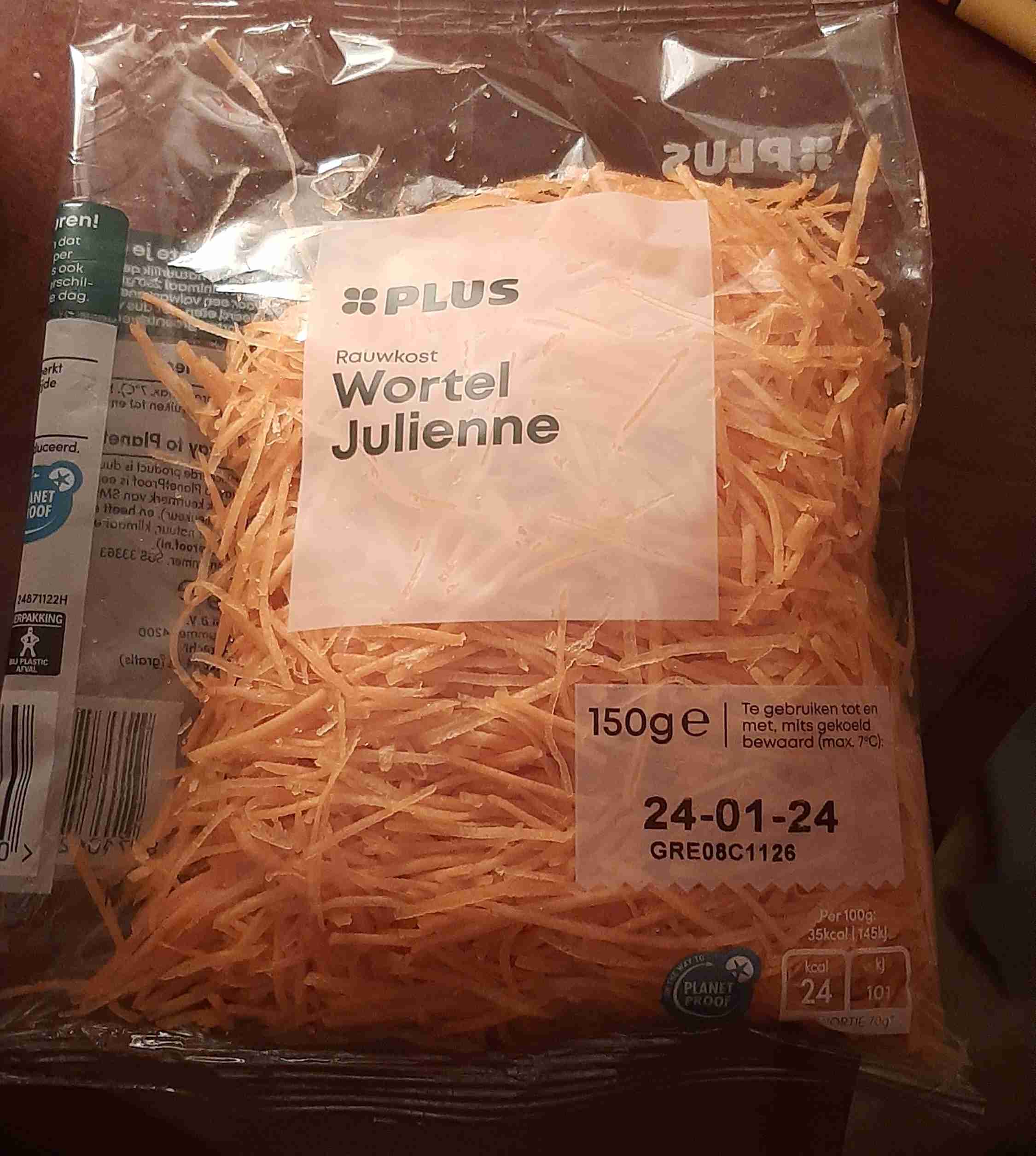 Wortel julienne