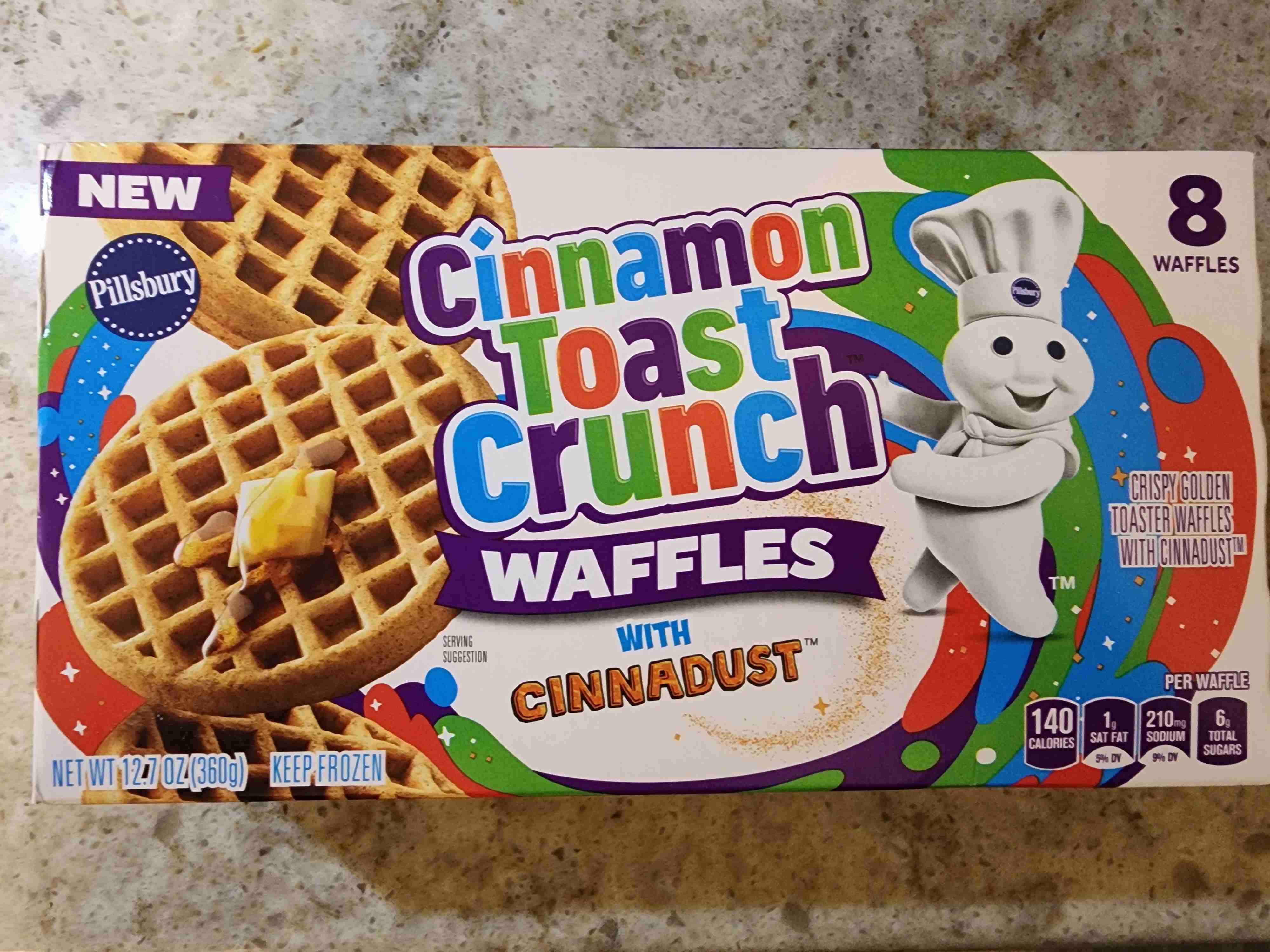 Cinnamon Toast Crunch Waffles