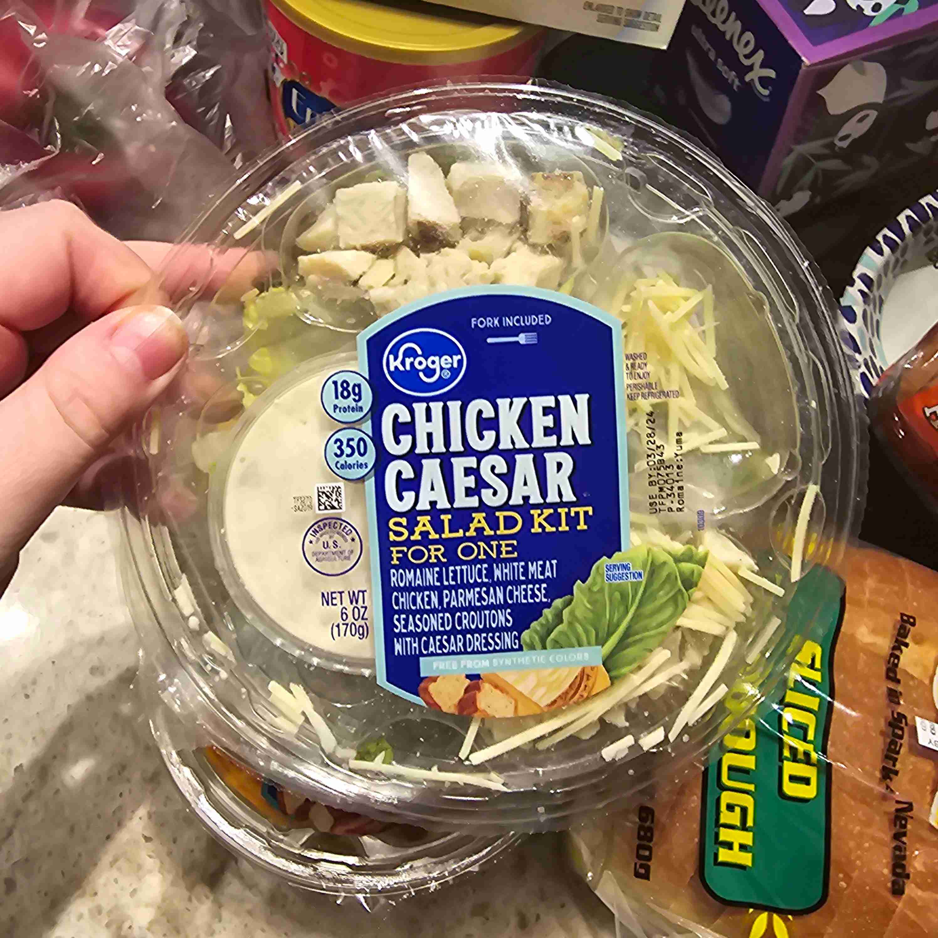 Chicken ceaser salad
