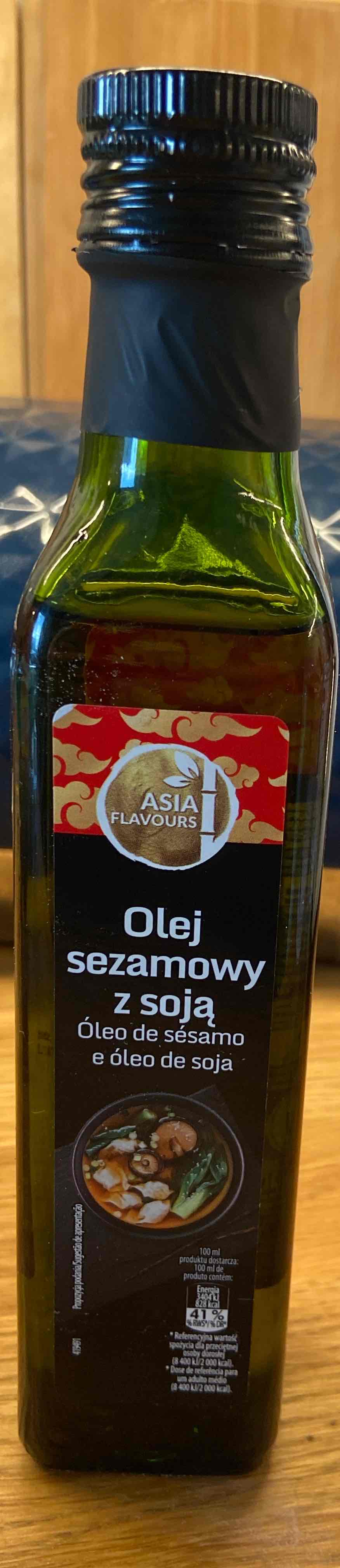 Olej sezamowy z soją