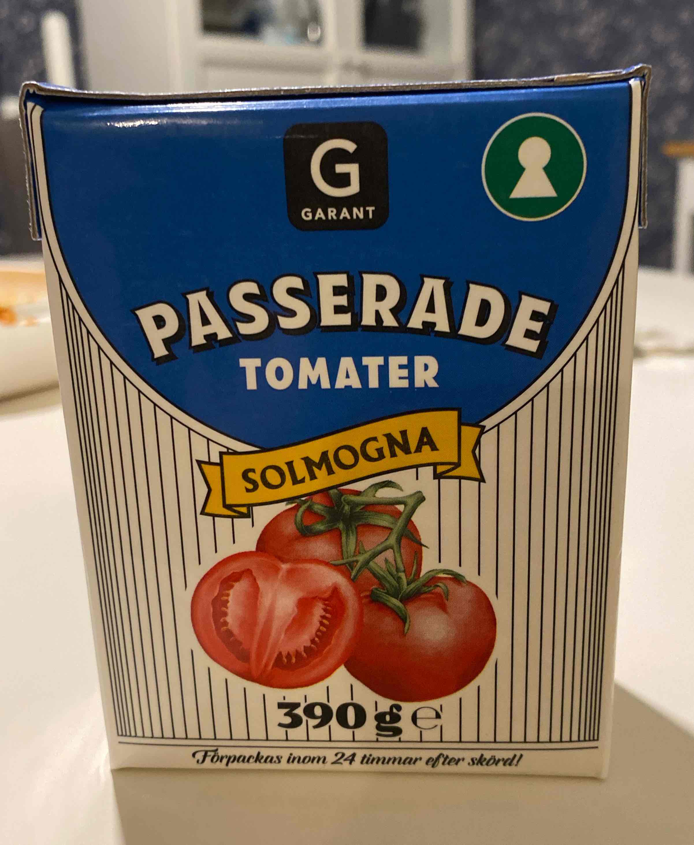 Passerade tomater