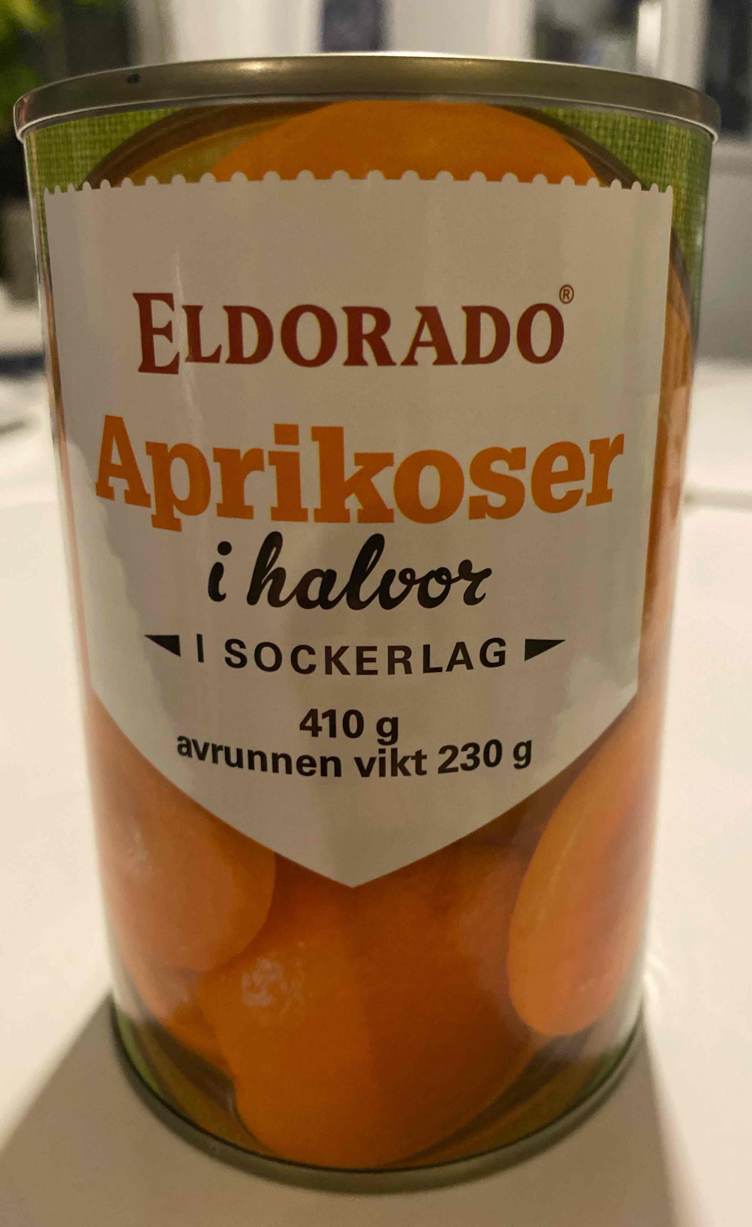 Aprikoser i halvor i sockerlag