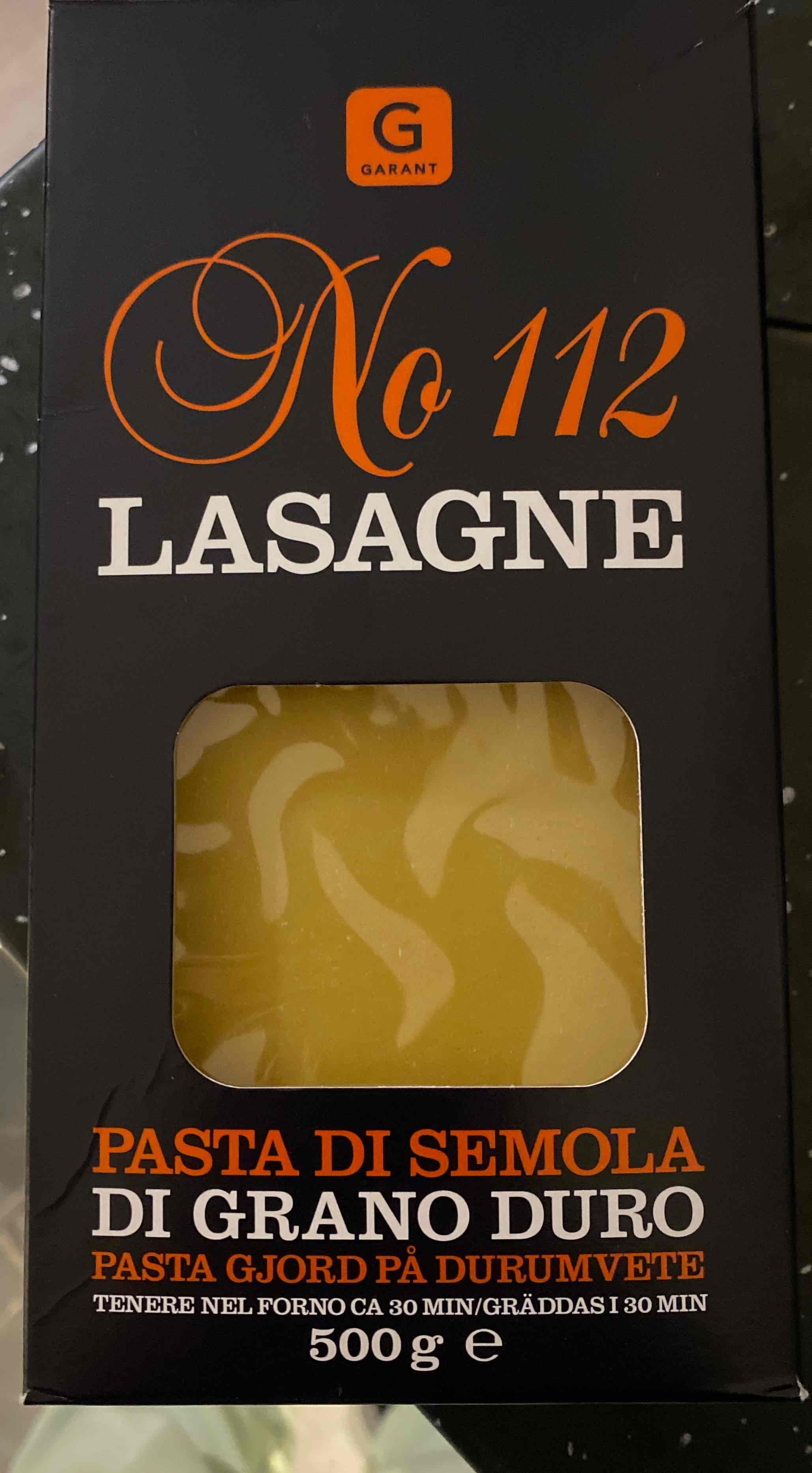 Lasange nr 112