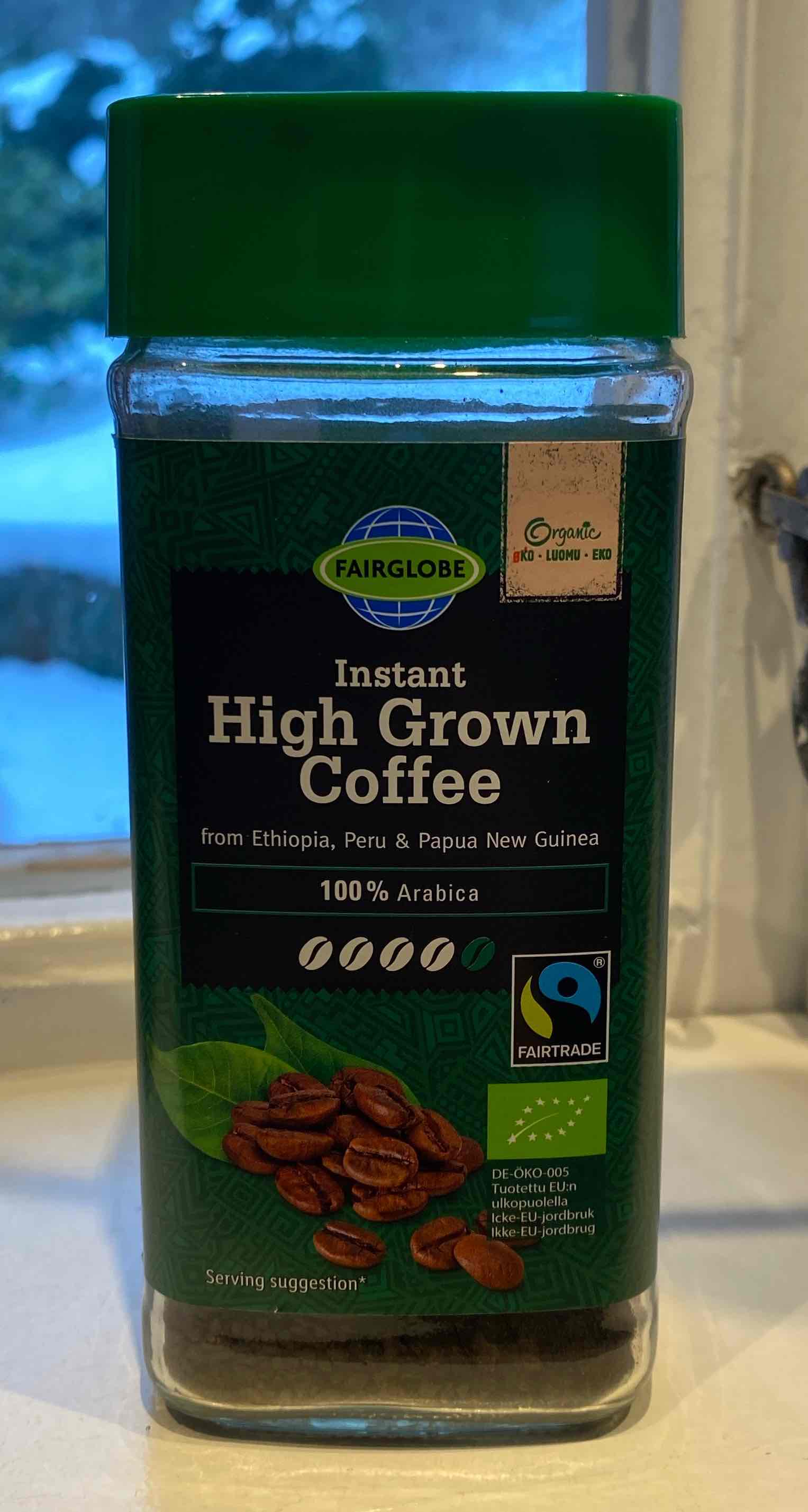 High grown coffee