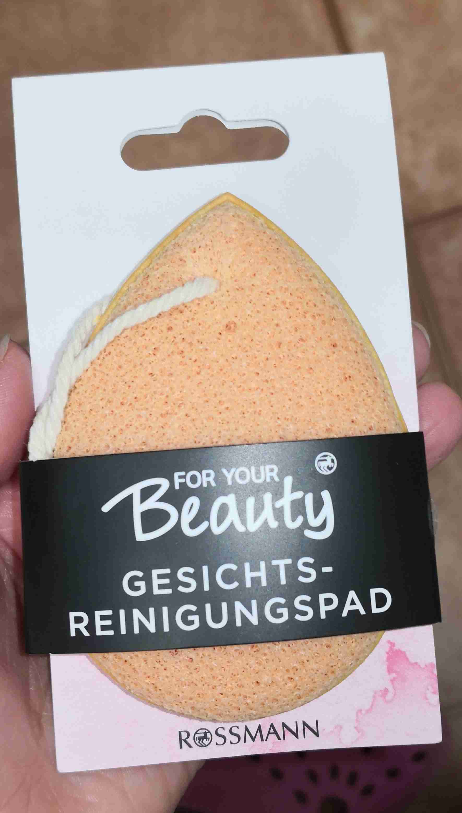 Gesichtsreinigungspad