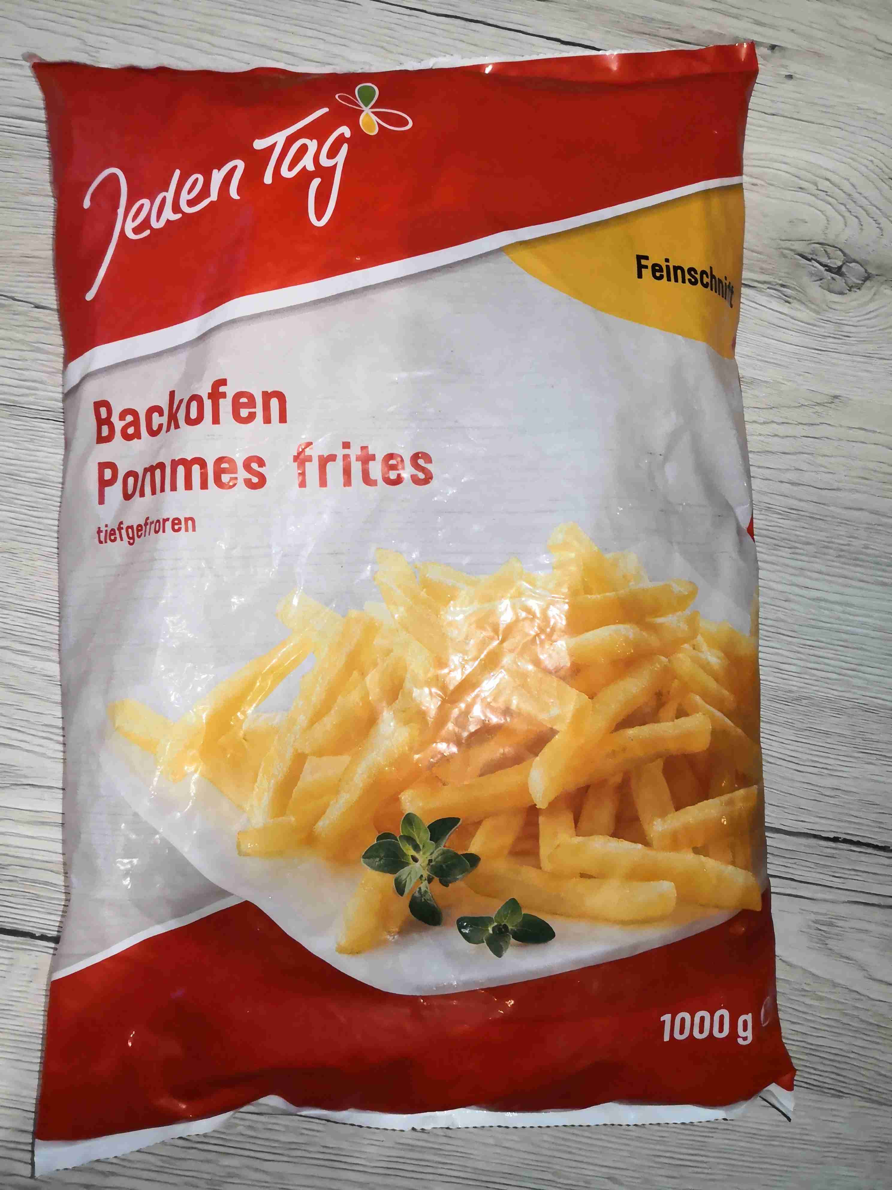 Backofen Pommes frites