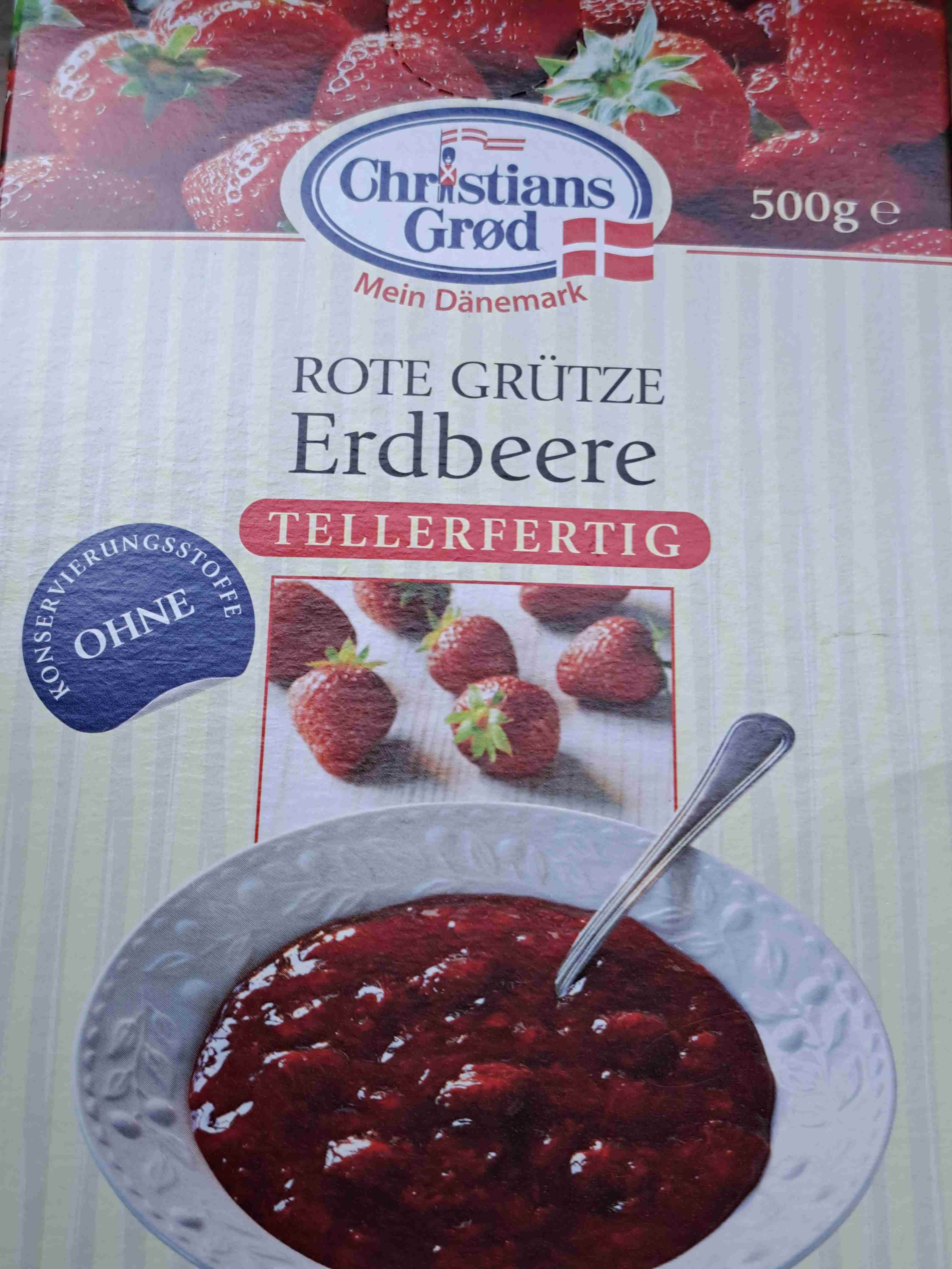 Rote Grütze Erdbeer 