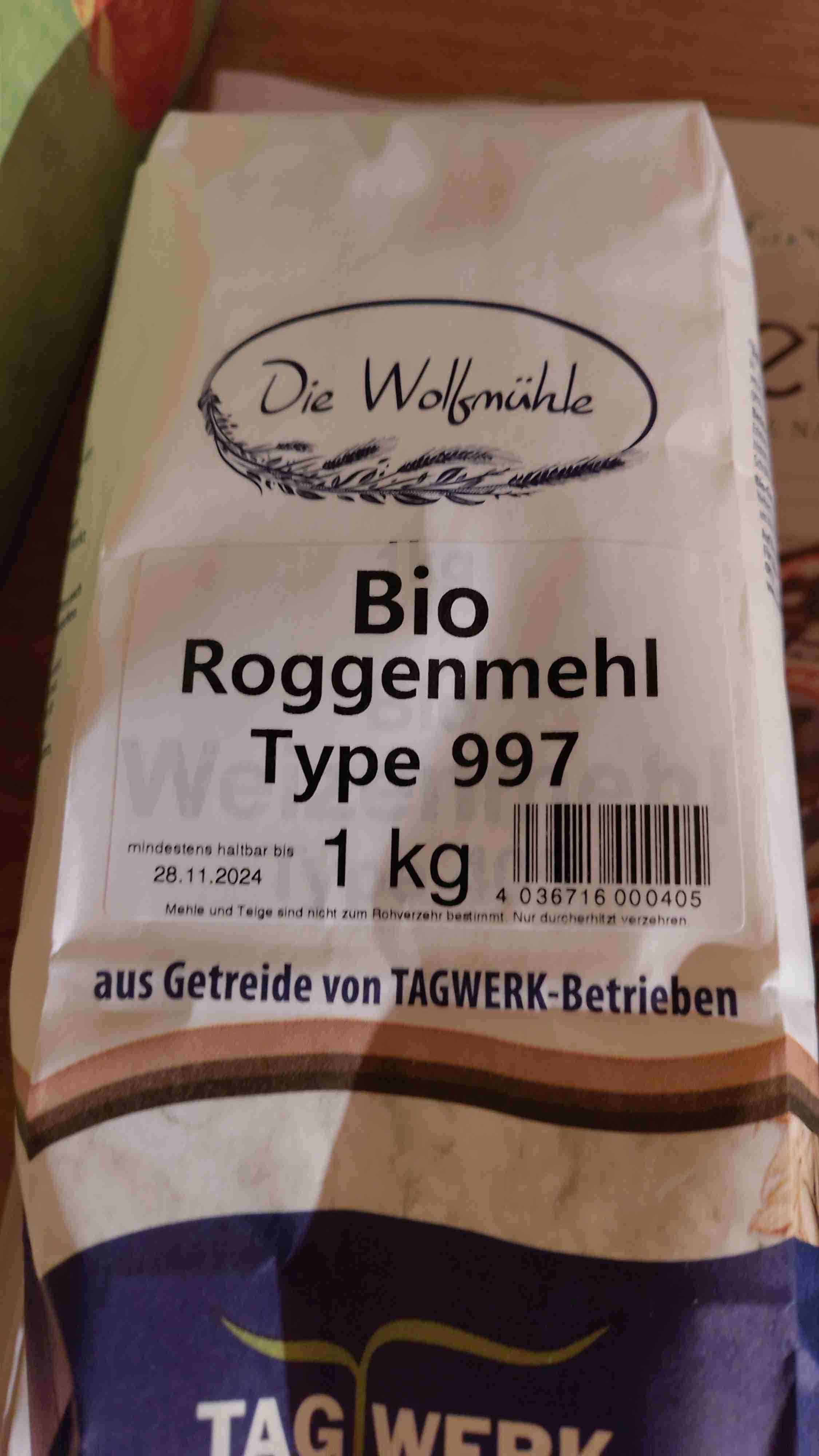 Bio Roggenmehl 