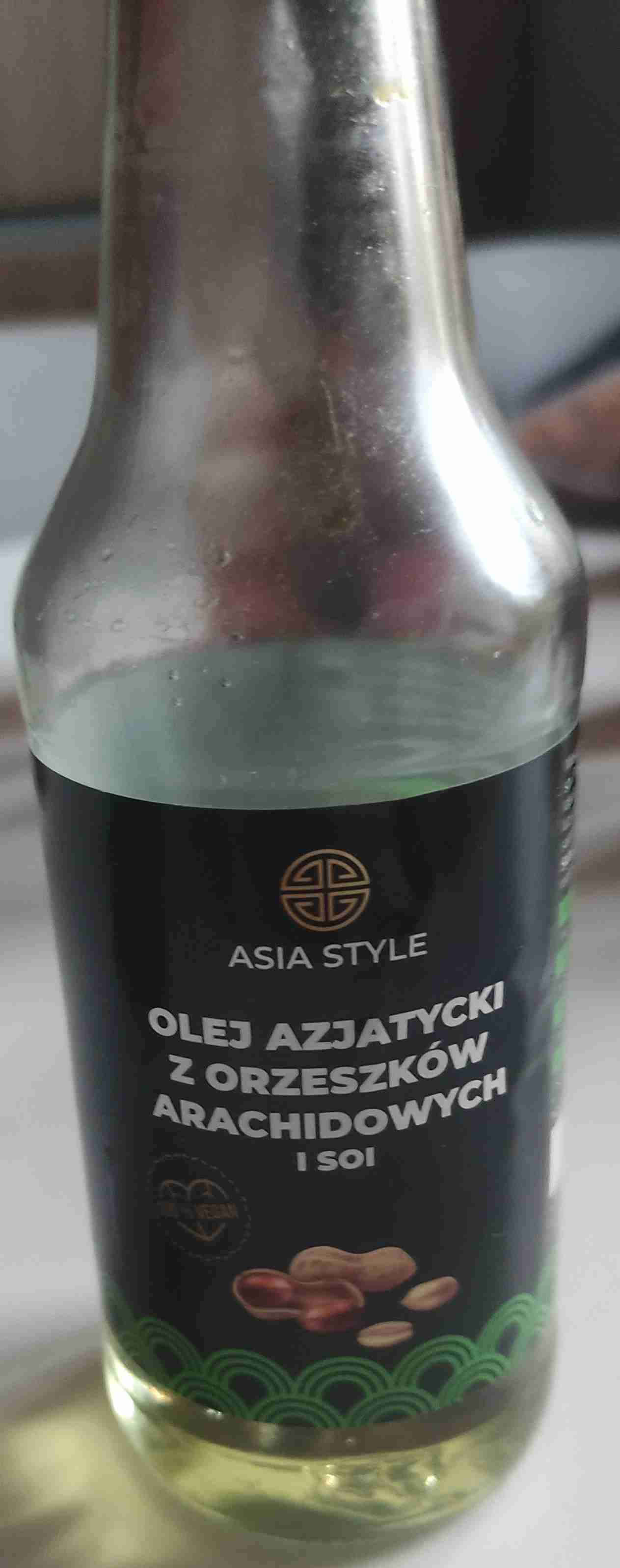 Olej azjatycki z orzeszków arachidowych