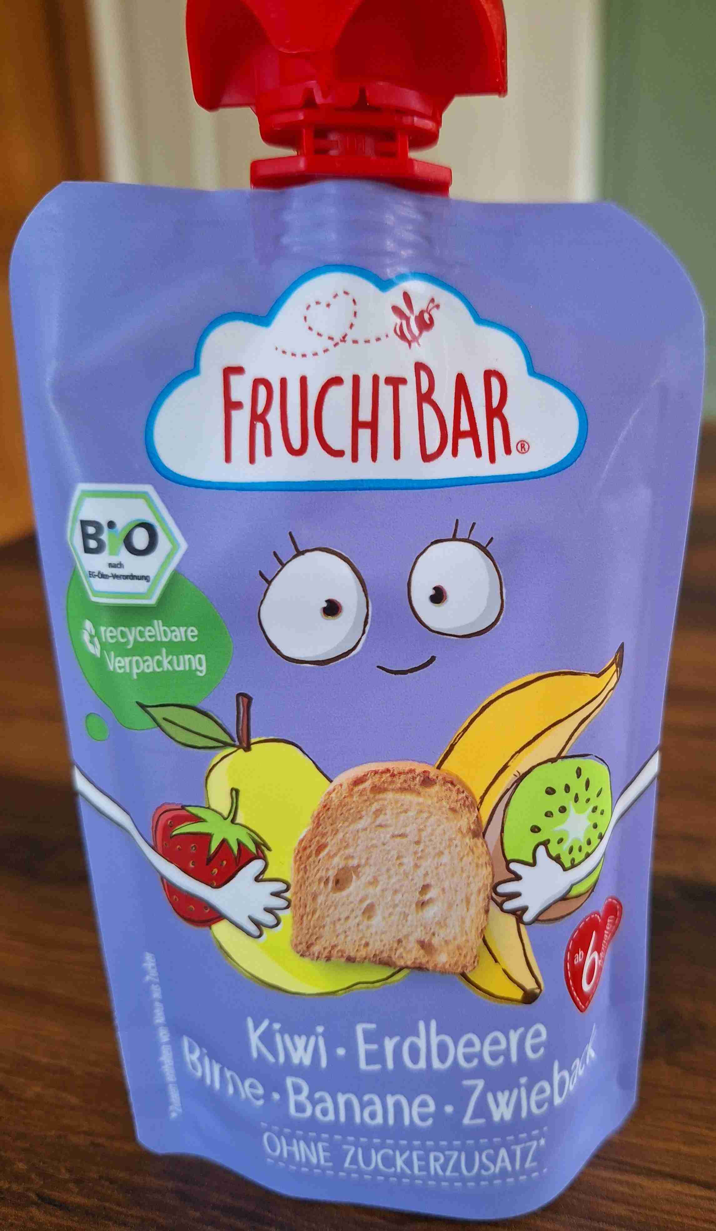 Kiwi,Erdbeer, Zwieback